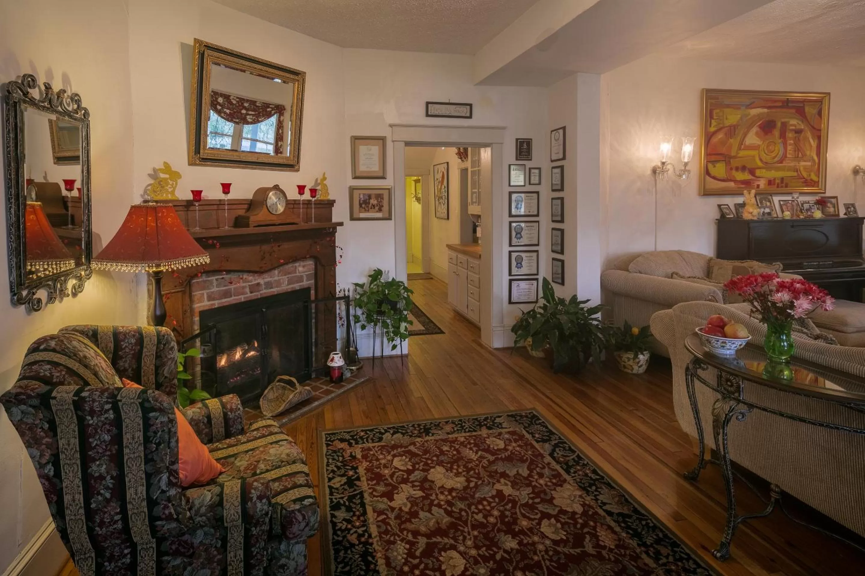 Seating Area in Taylor House Inn