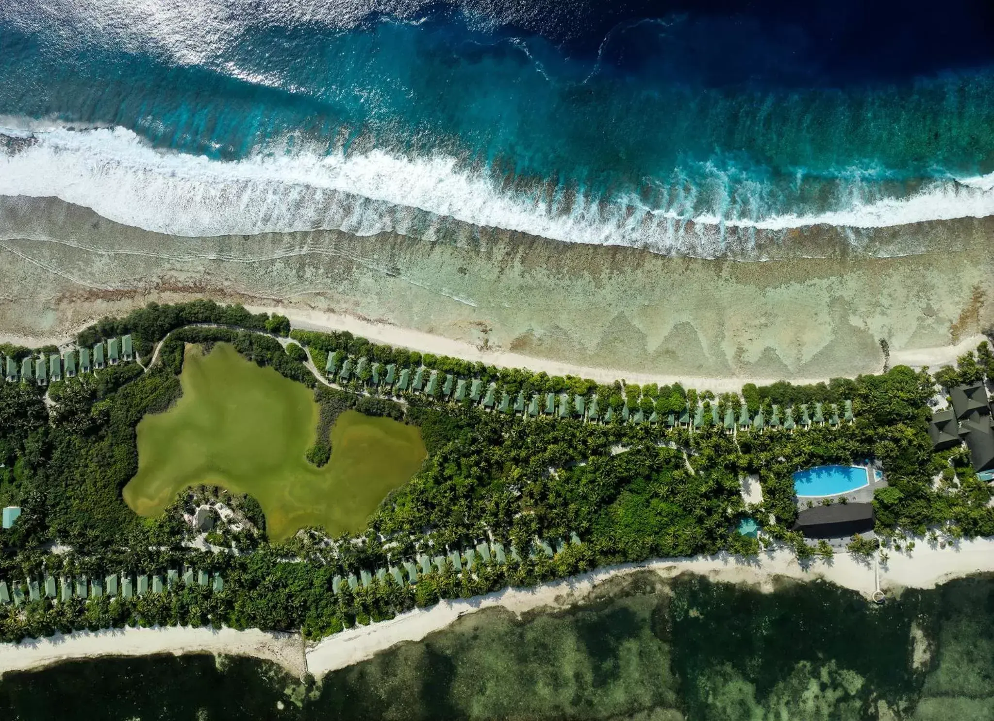 Day, Bird's-eye View in Canareef Resort Maldives