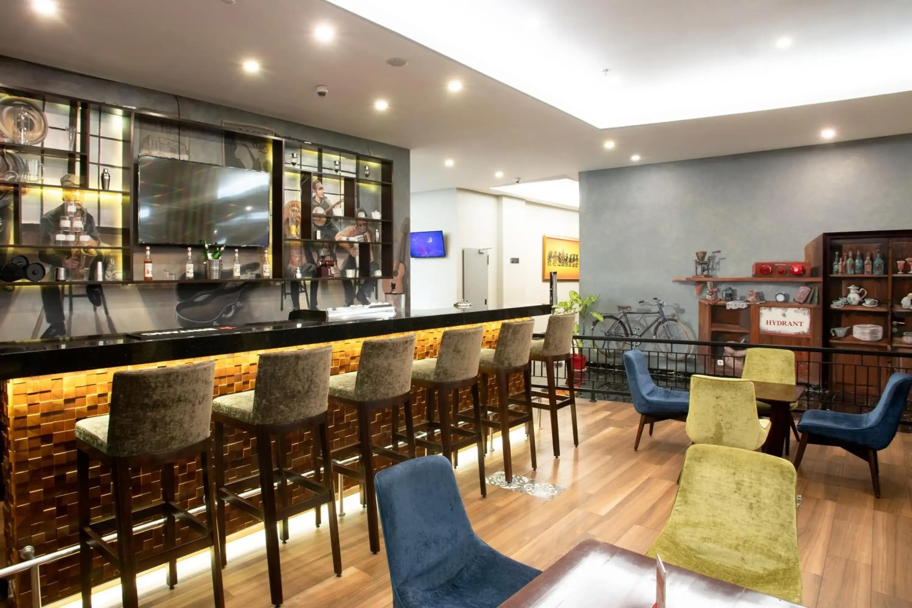 Lounge or bar, Lounge/Bar in d'primahotel Kualanamu Medan
