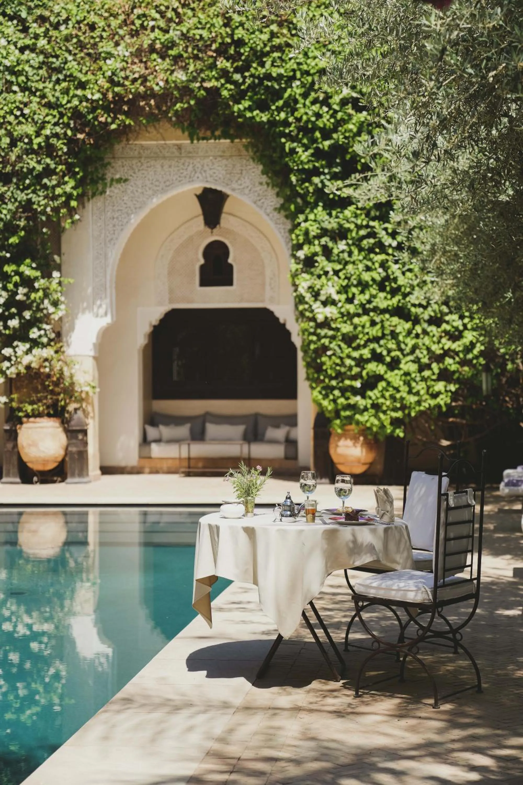 Breakfast in La Villa des Orangers - Relais & Châteaux