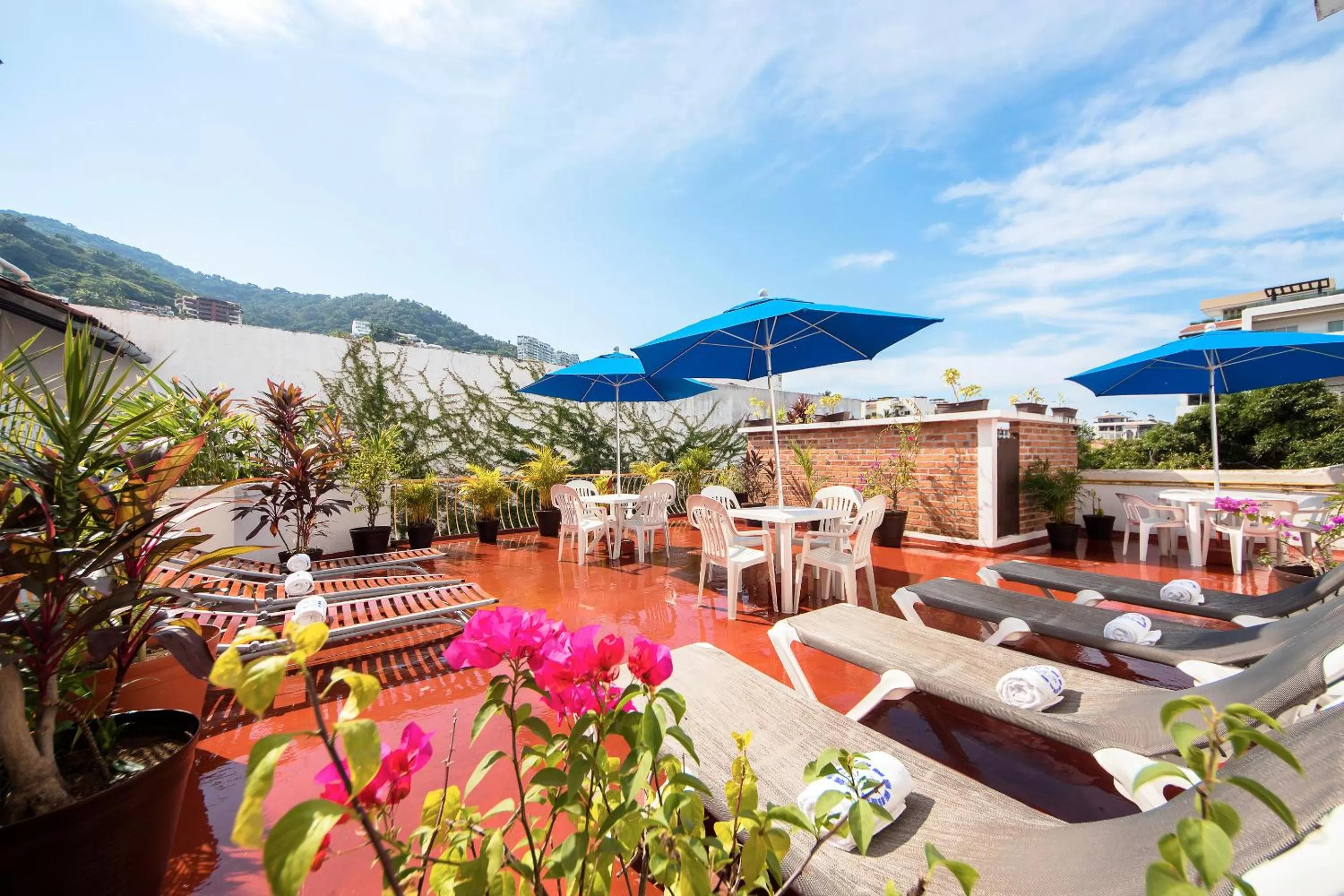 Balcony/Terrace in Hotel Hacienda de Vallarta Centro