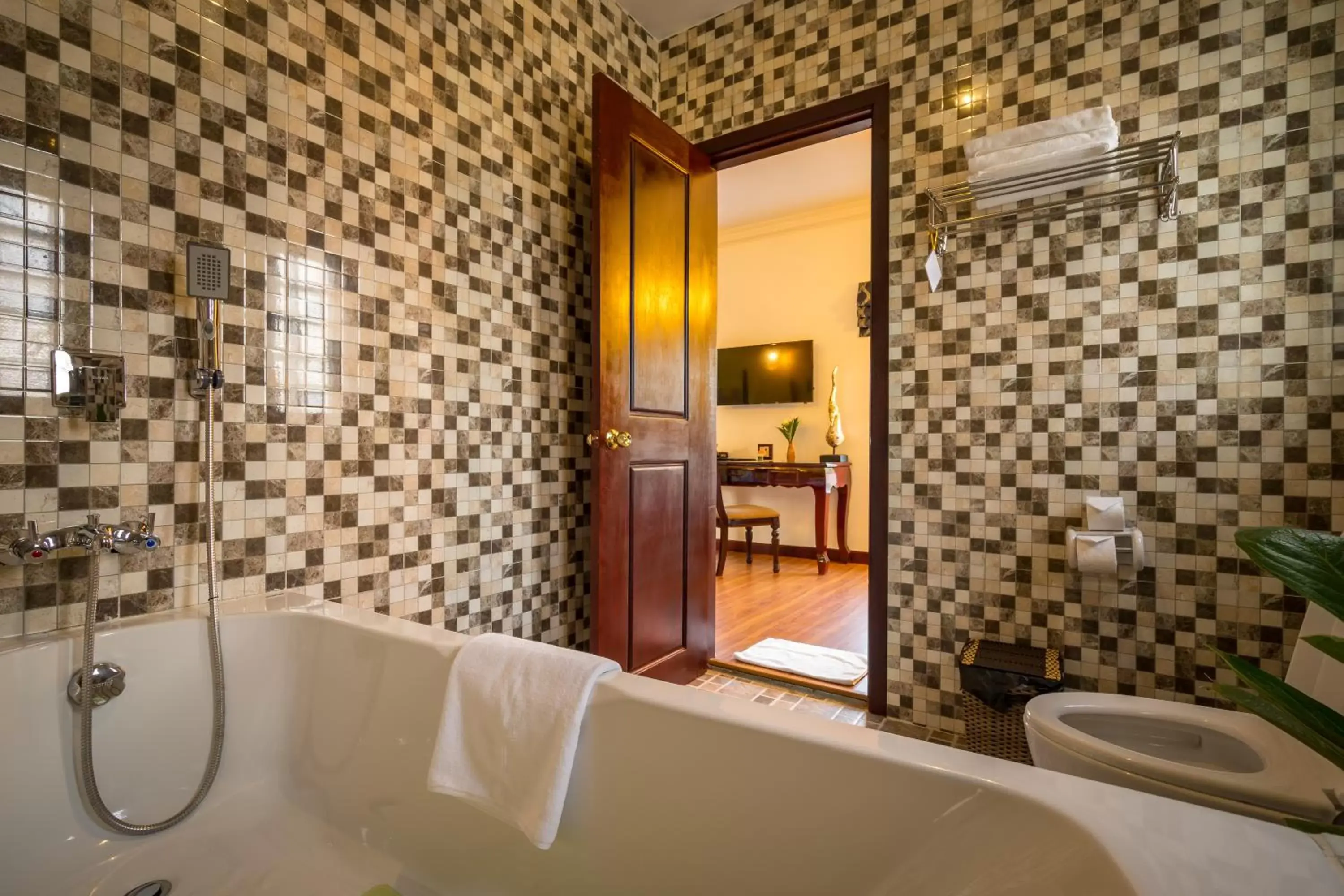 Bathroom in Beyond Yangon Inn