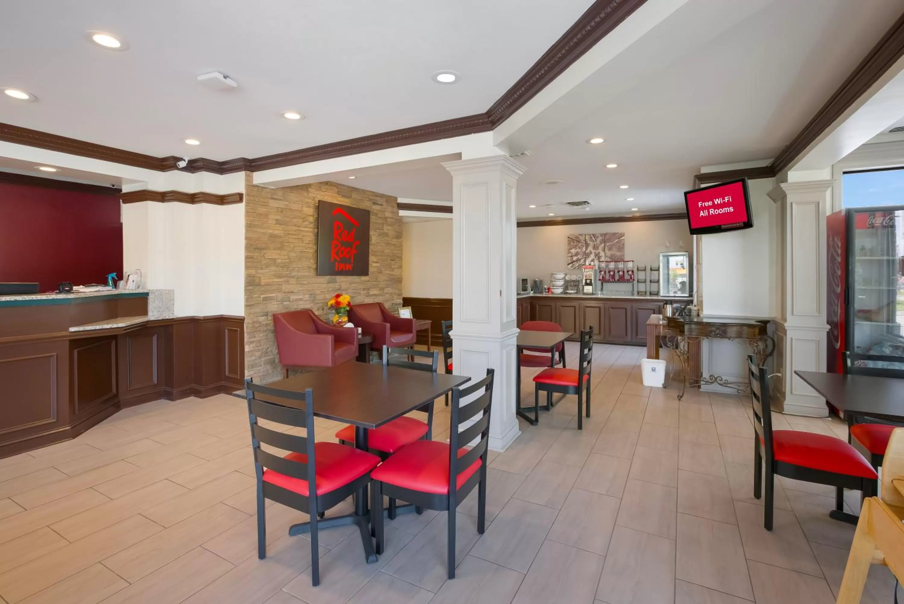 Lobby or reception in Red Roof Inn Dillon, SC
