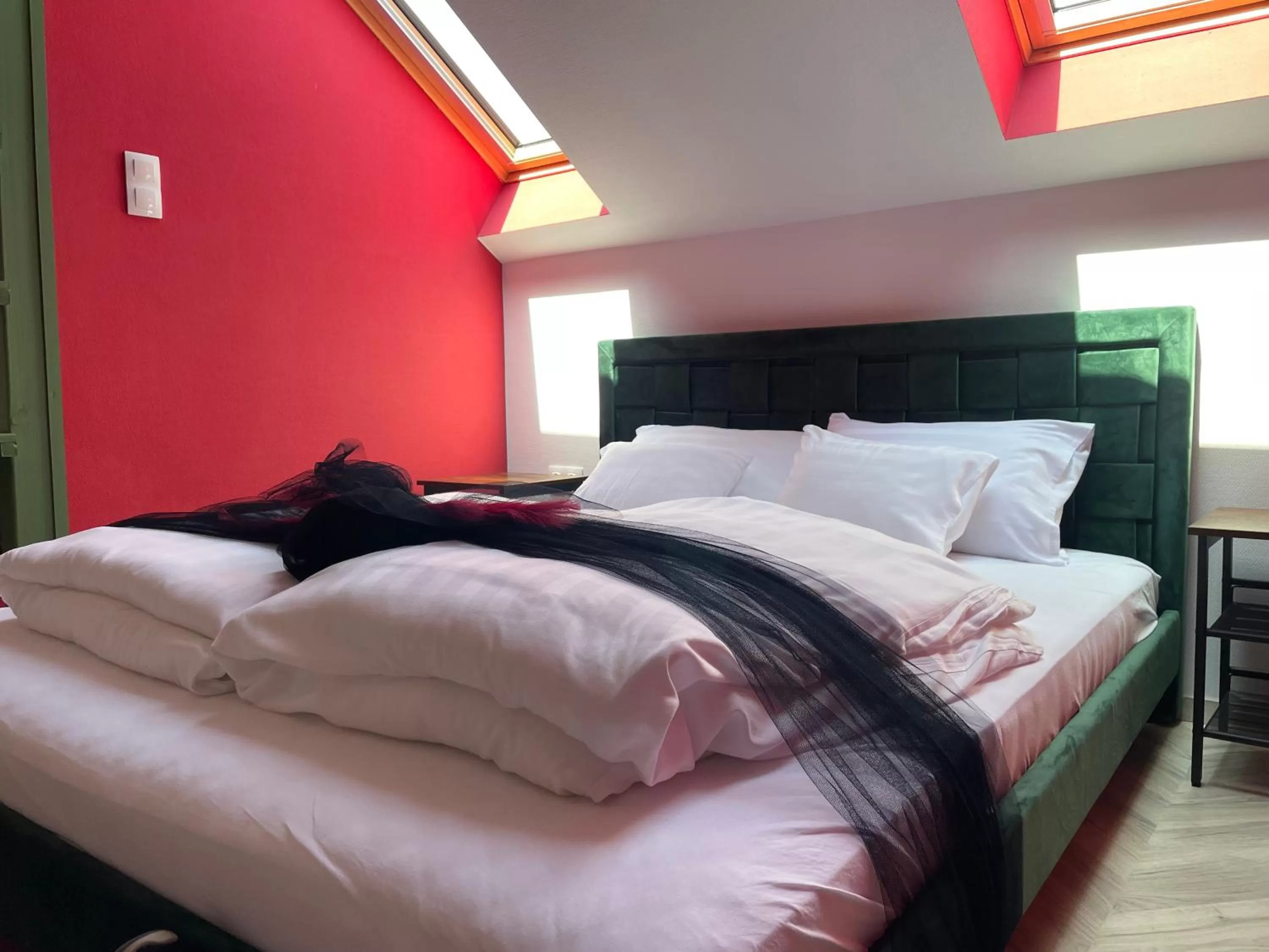 Bedroom, Bed in Dunakavics XIII Apartman