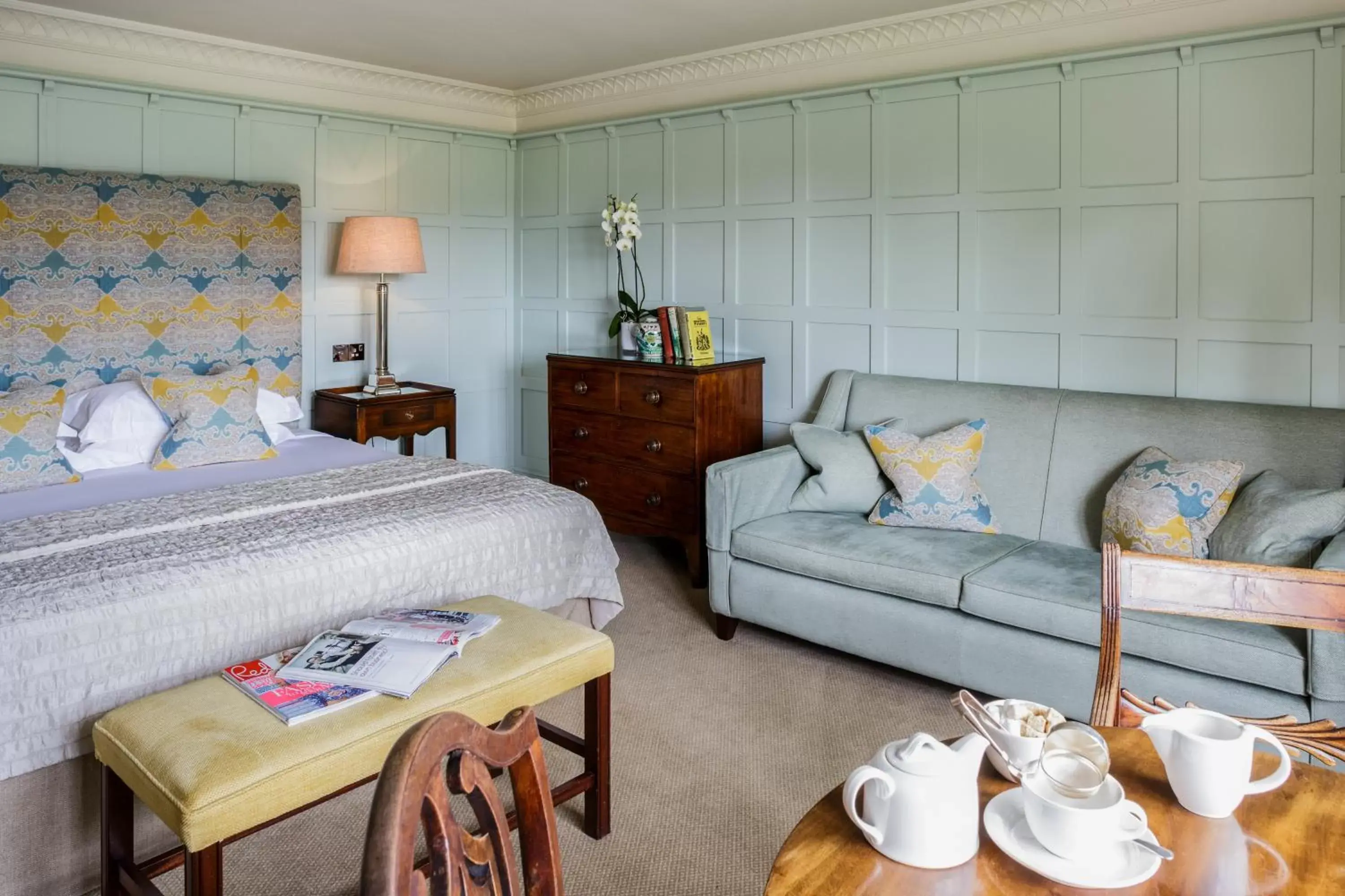 Bedroom in The Bath Priory - A Relais & Chateaux Hotel