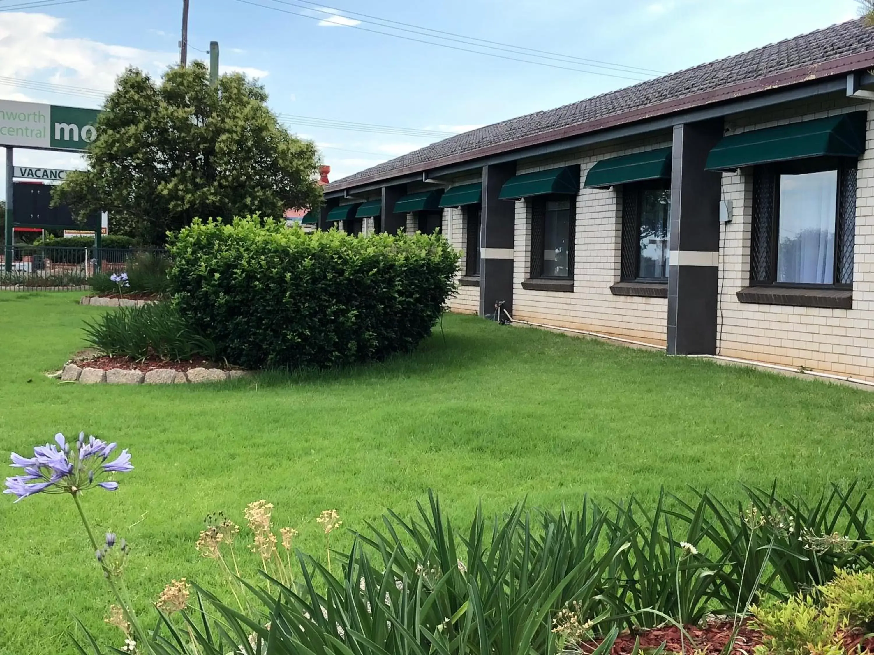 Garden view, Garden in Tamworth Central Motel