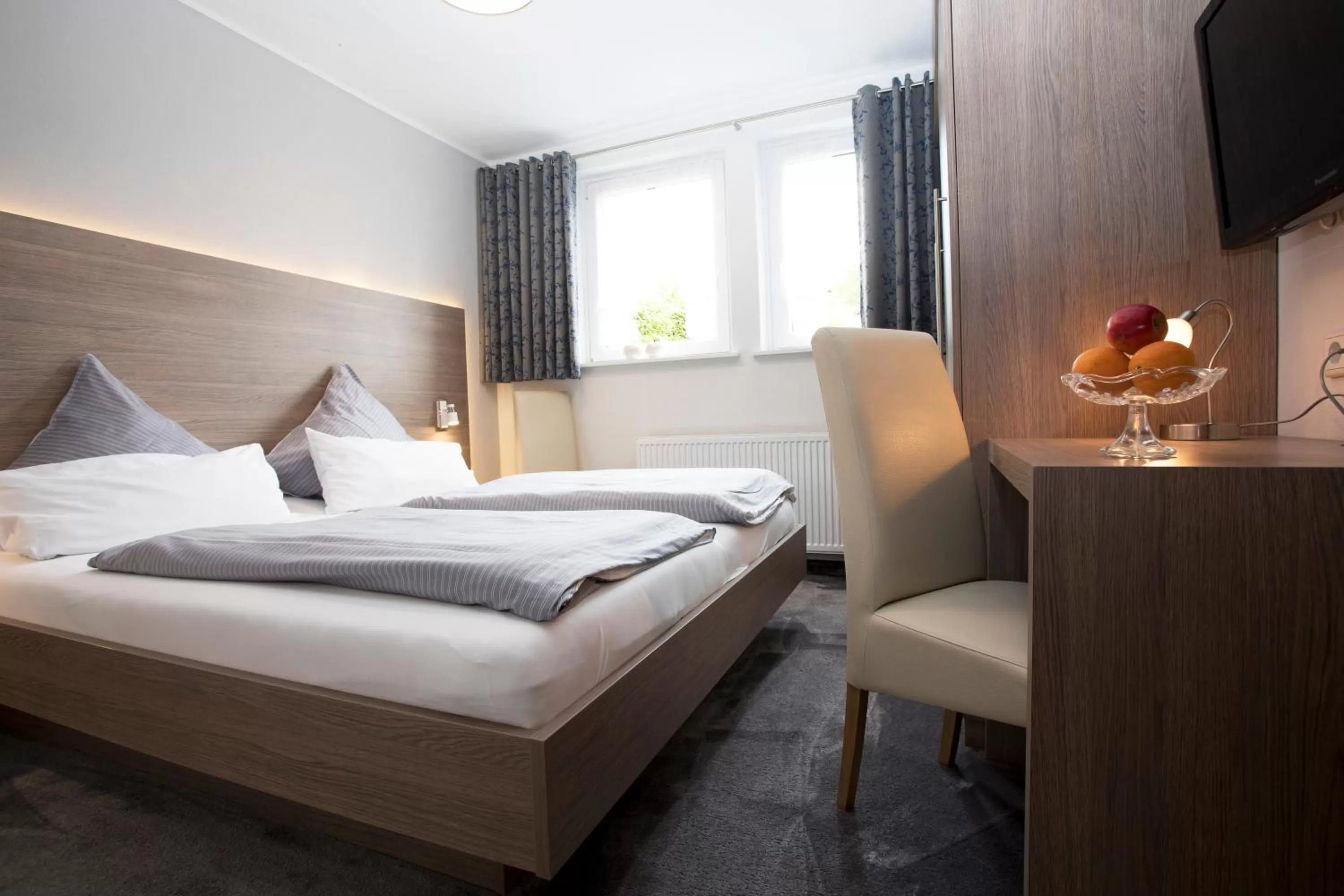 Bed in Hotel Forsthaus