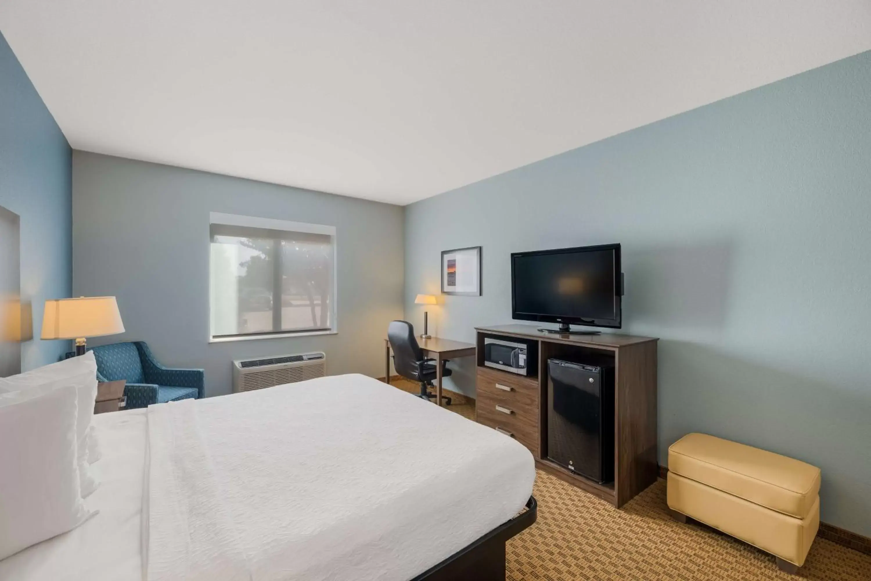 Bedroom, TV/Entertainment Center in Best Western South Plains Inn & Suites