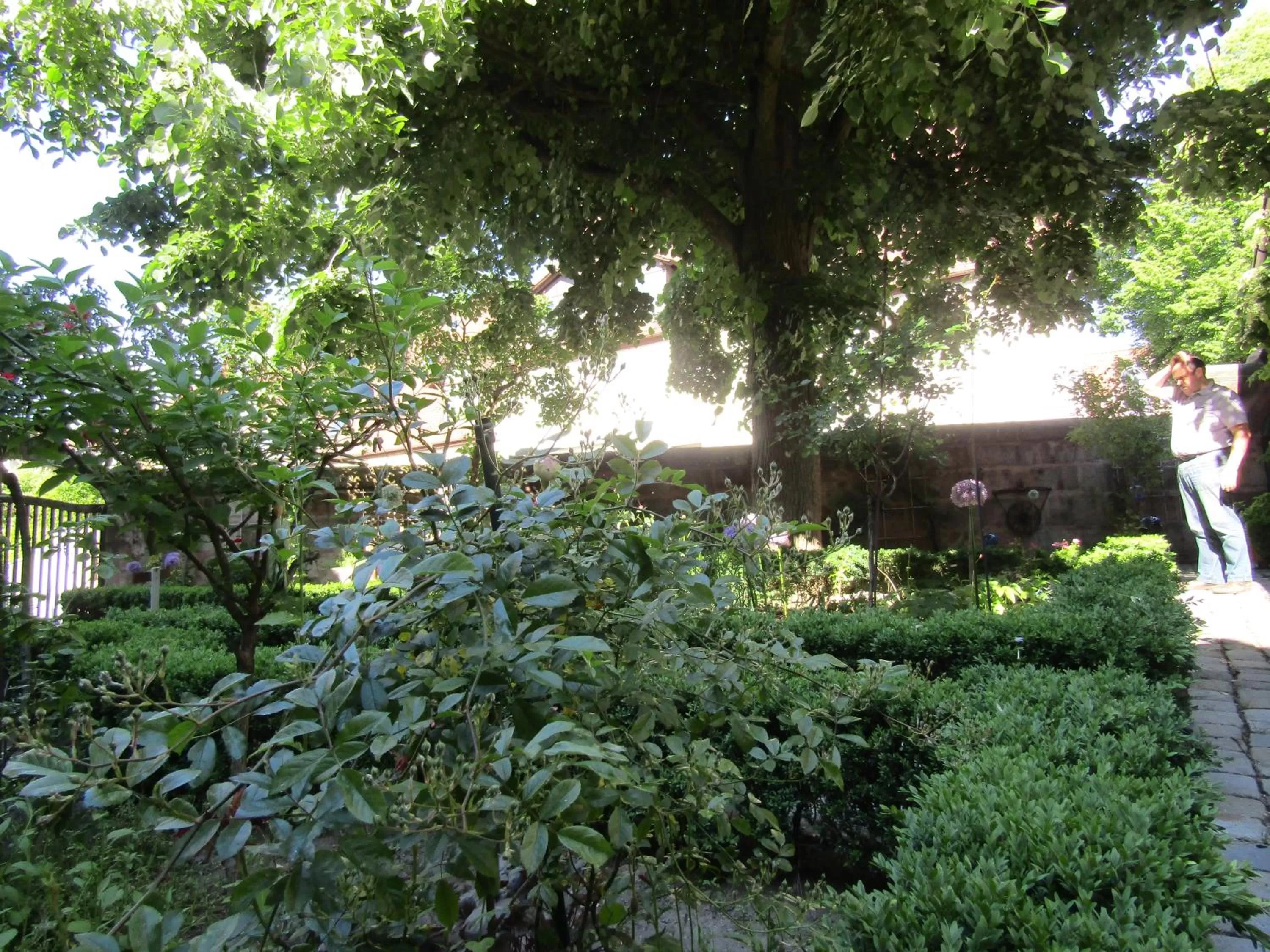 Garden in Hotel und Gasthof Ritter St. Georg