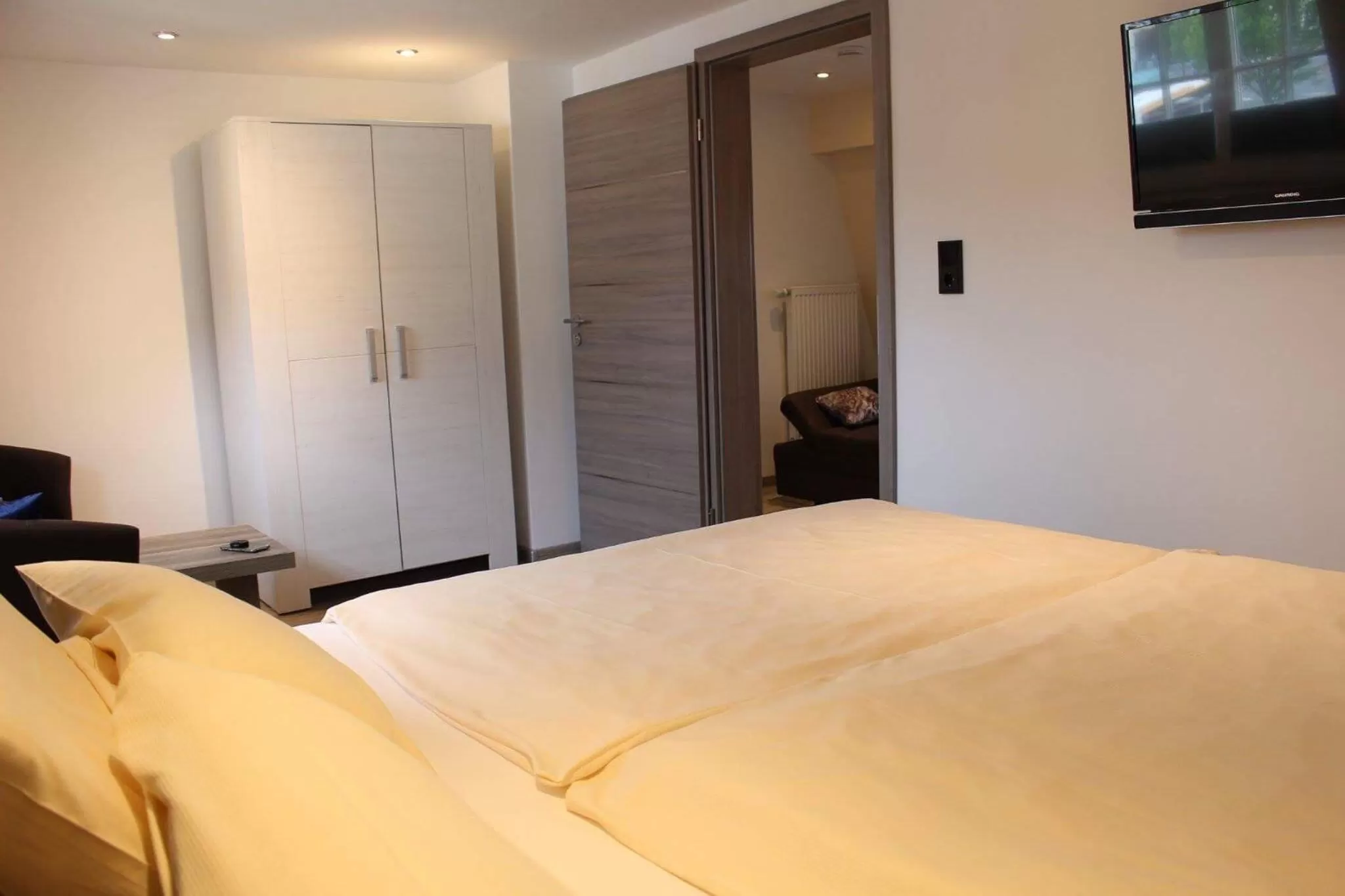 Bed in Hotel Friedrich