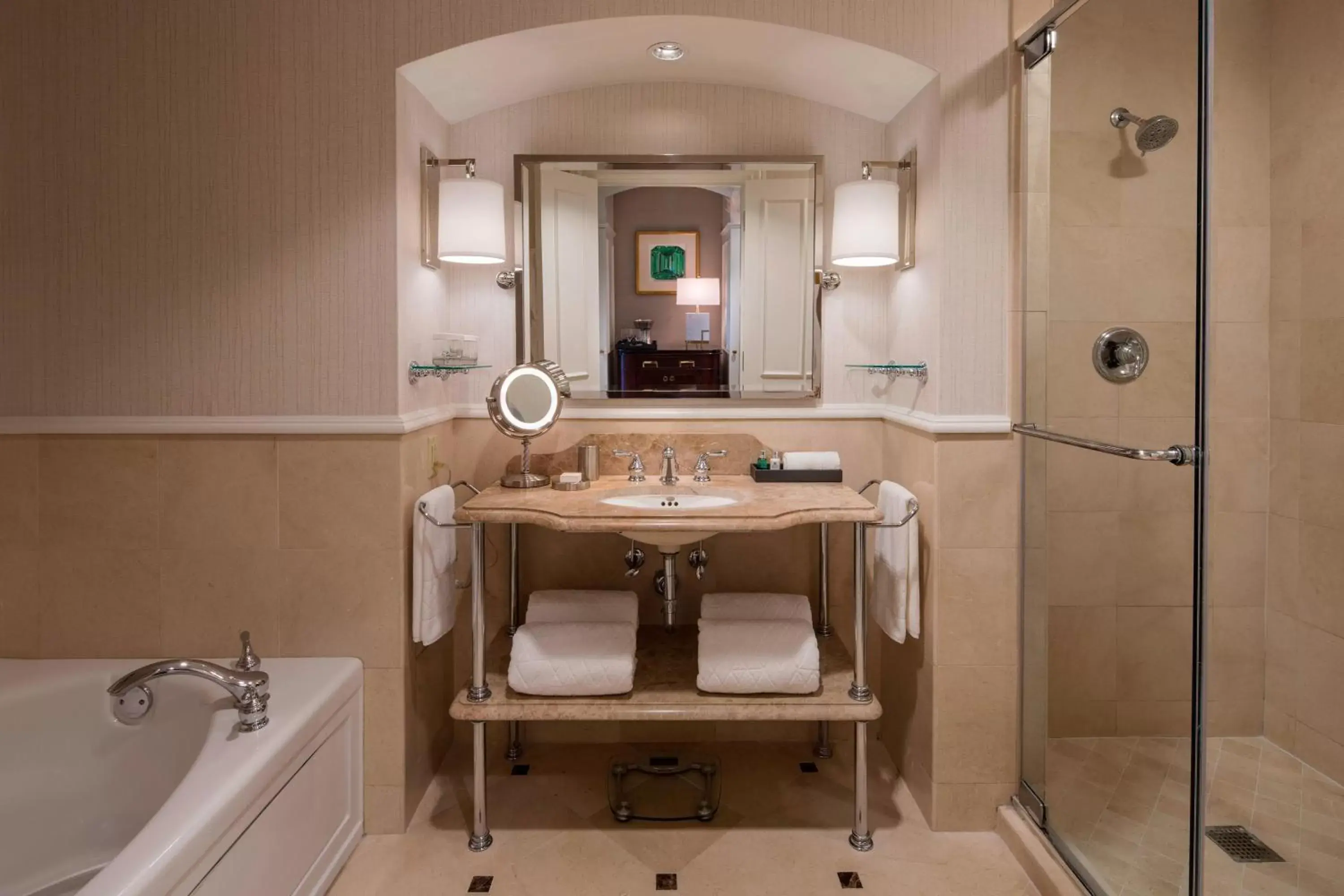 Bathroom in The Ballantyne, a Luxury Collection Hotel, Charlotte