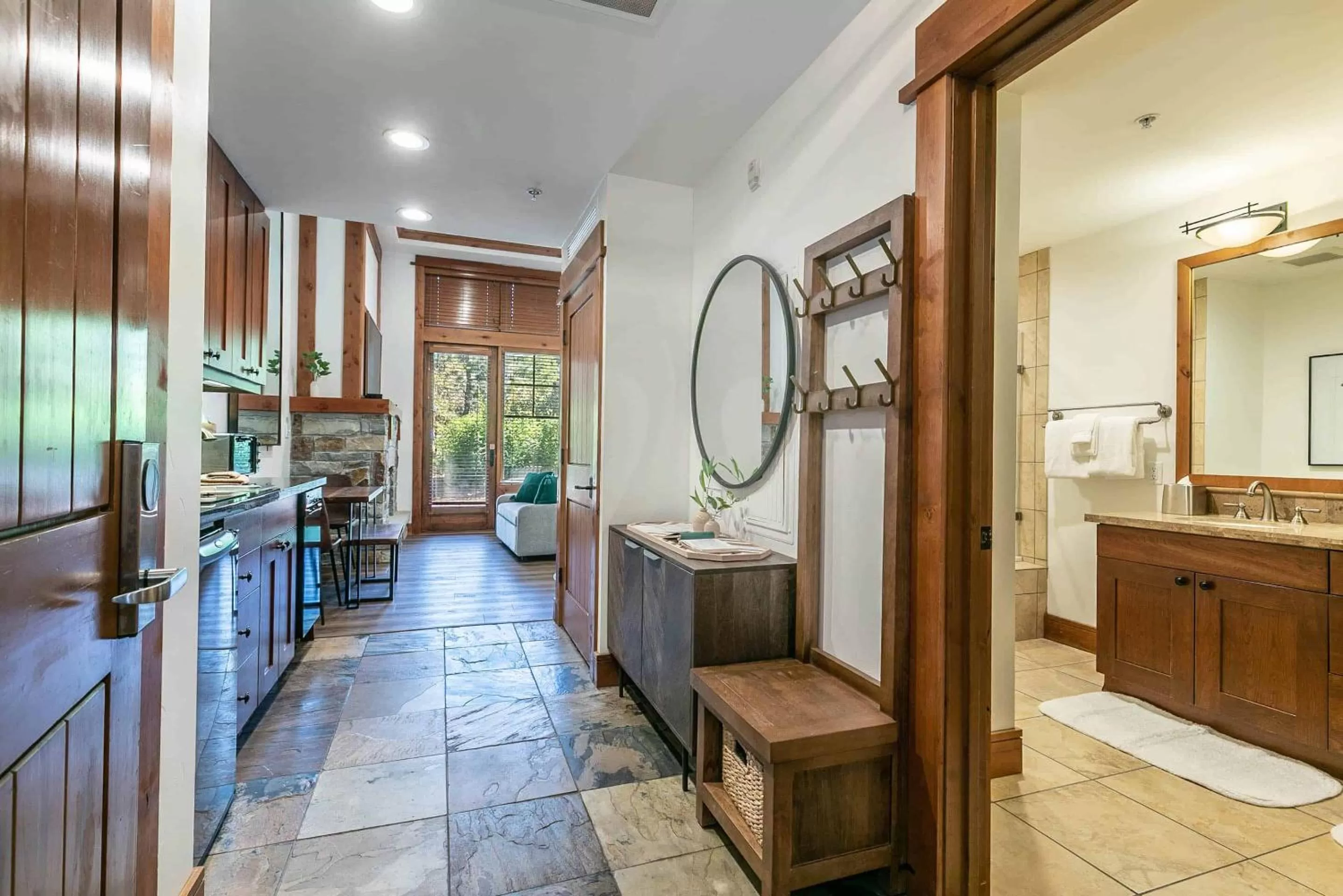 Bathroom in East West Hospitality at Tahoe