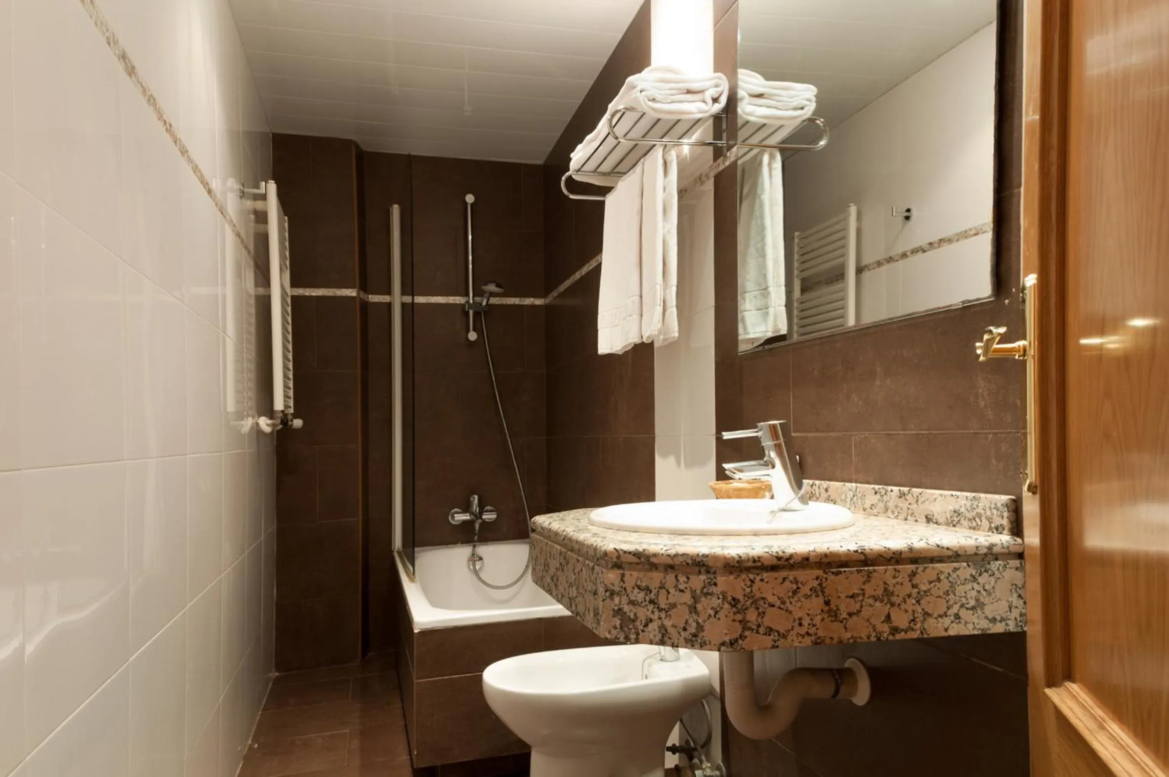 Toilet in Hotel Cantón