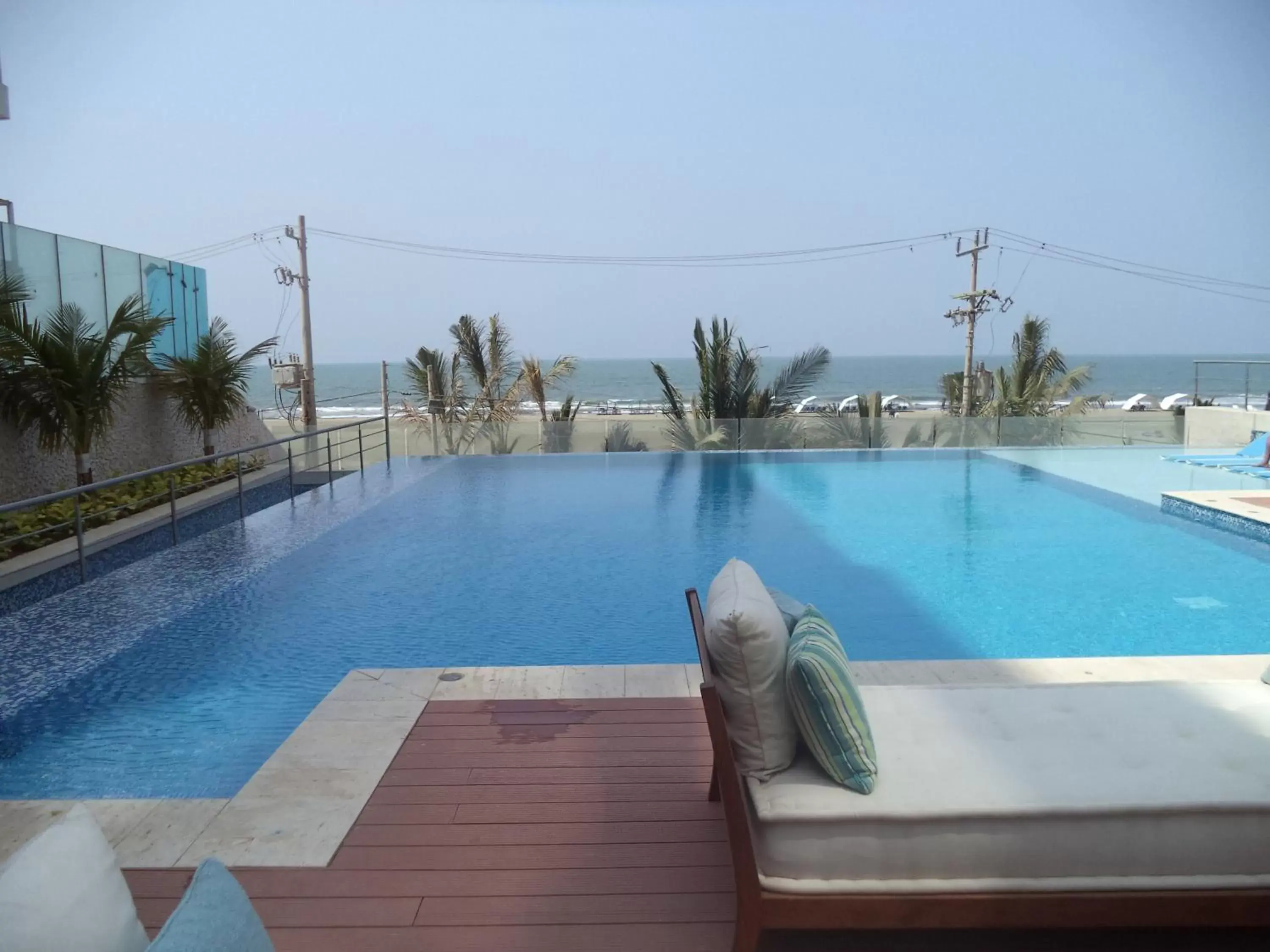 Swimming Pool in Radisson Cartagena Ocean Pavillion Hotel