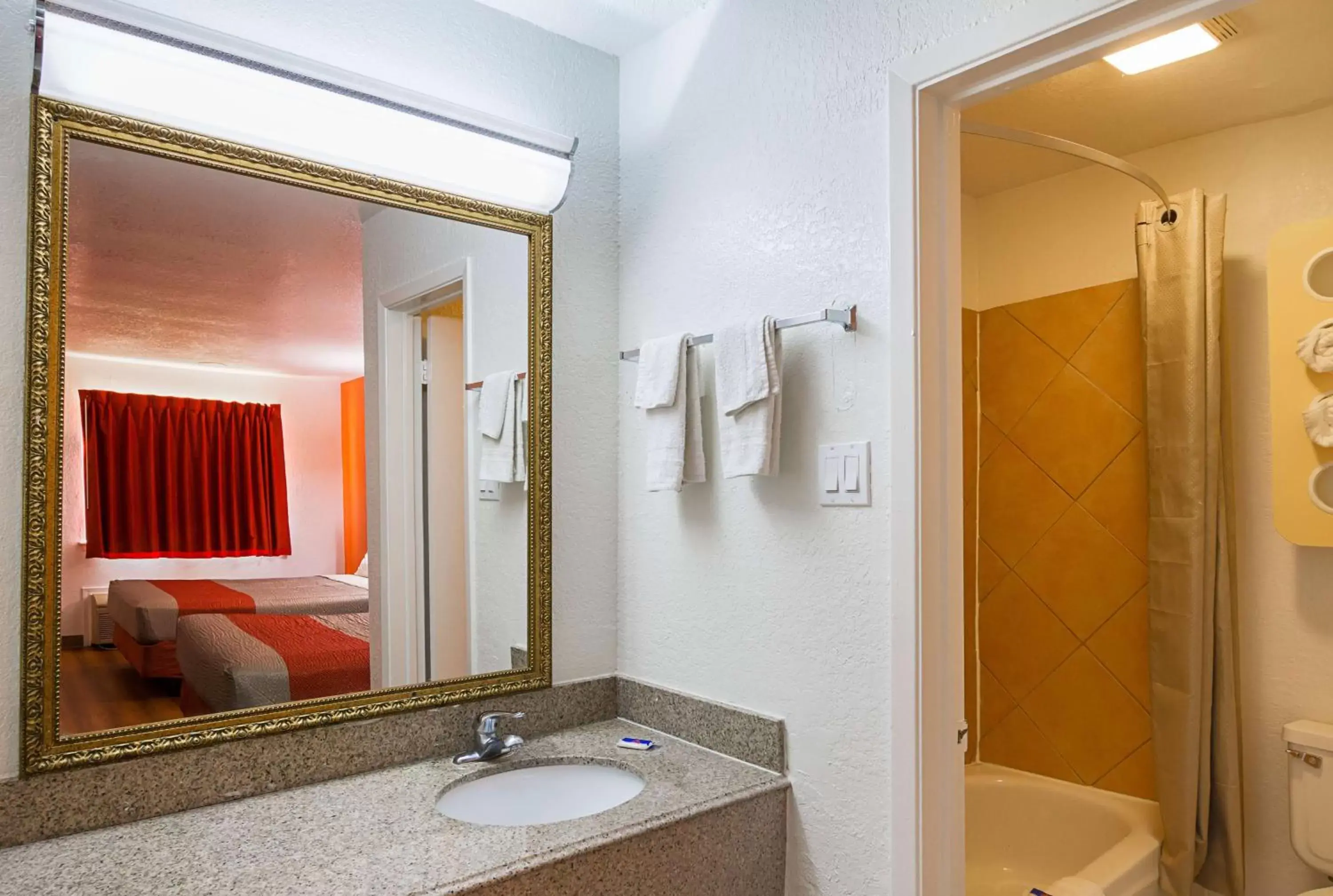 Toilet, Bathroom in Motel 6-Red Oak, TX - Dallas