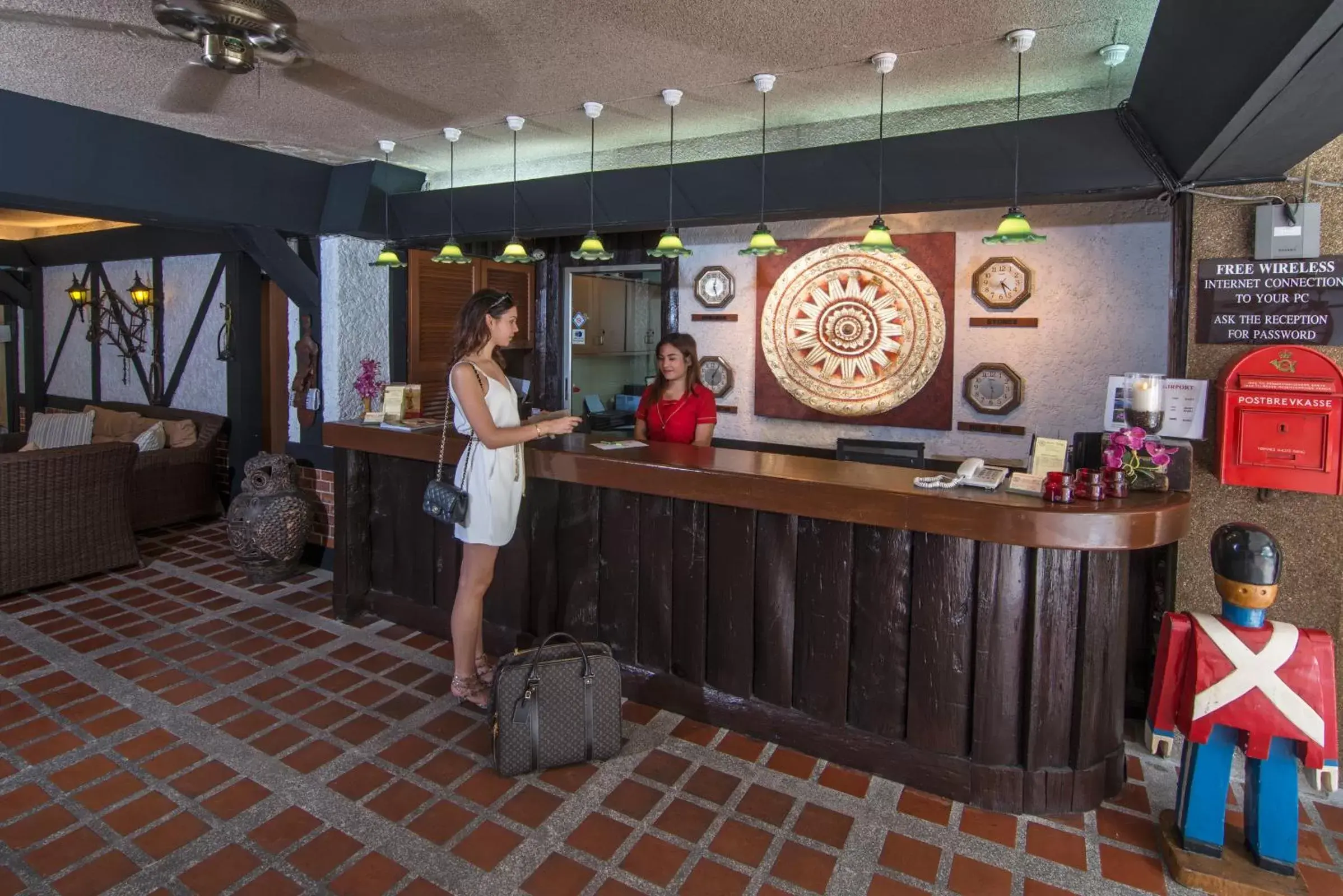 Lobby or reception in Stable Lodge - SHA Certified Lobby or reception in Stable Lodge - SHA Certified