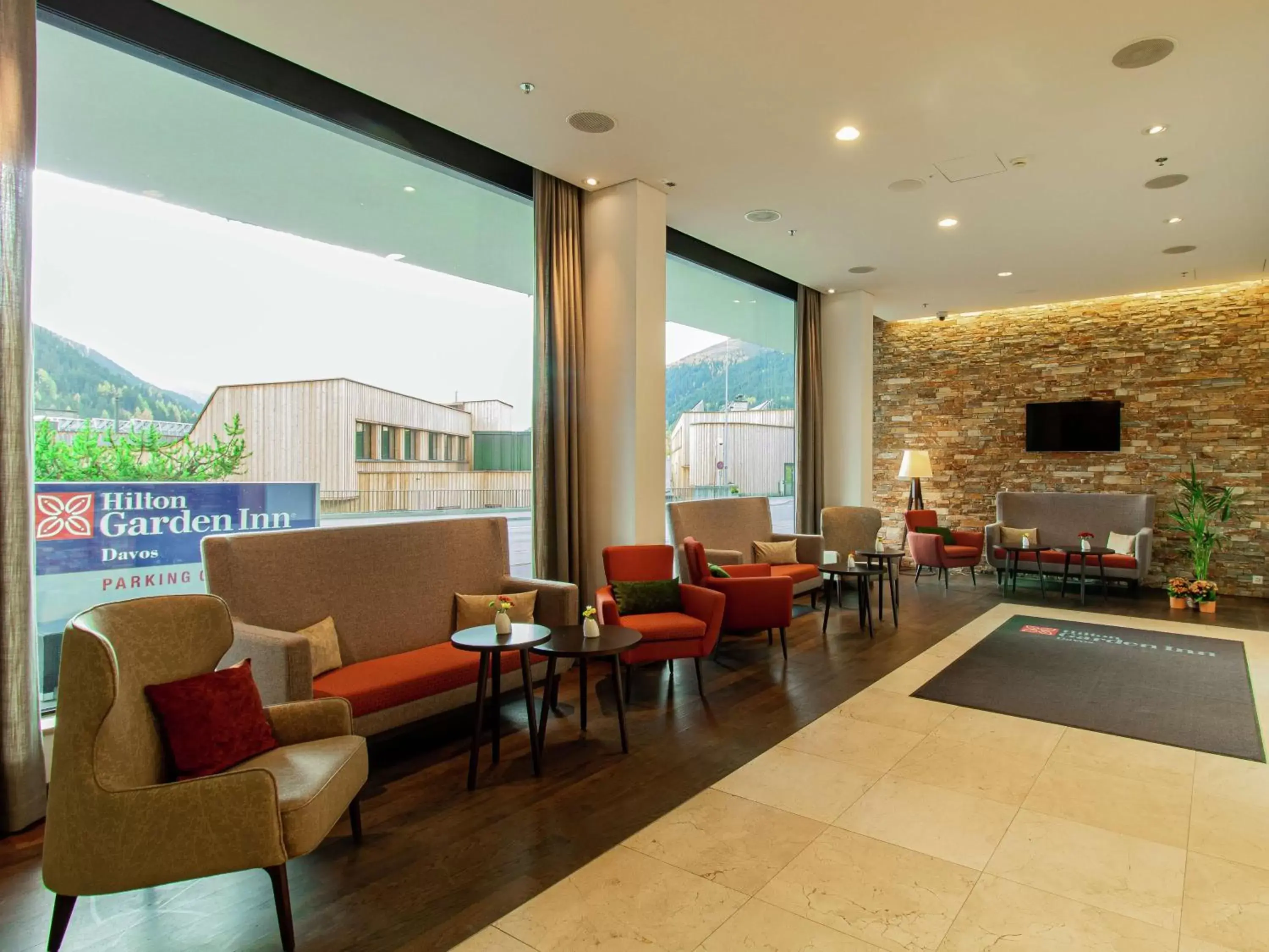 Lobby or reception in Hilton Garden Inn Davos