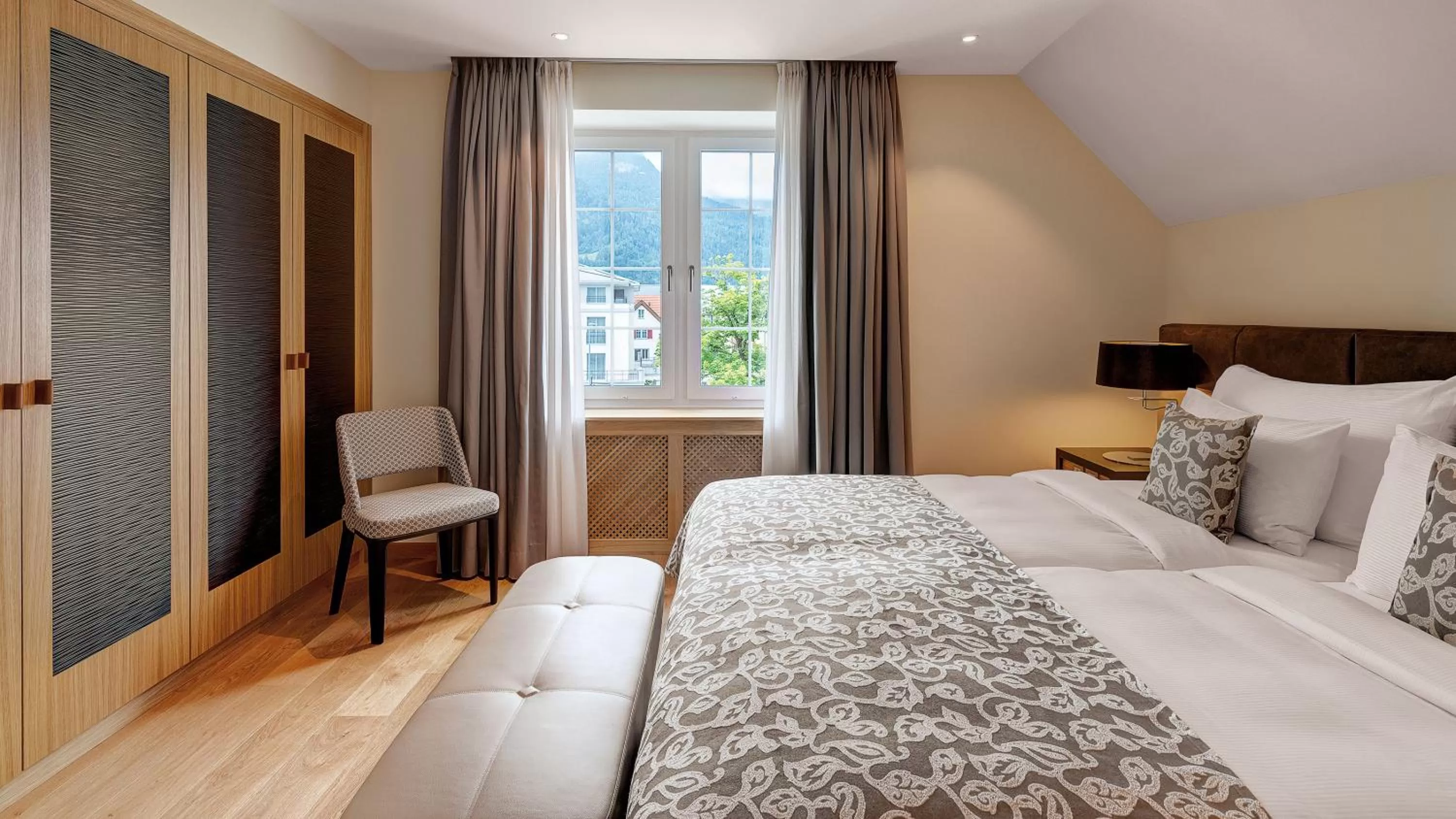 Bed in Hotel Alte Post Bonaduz