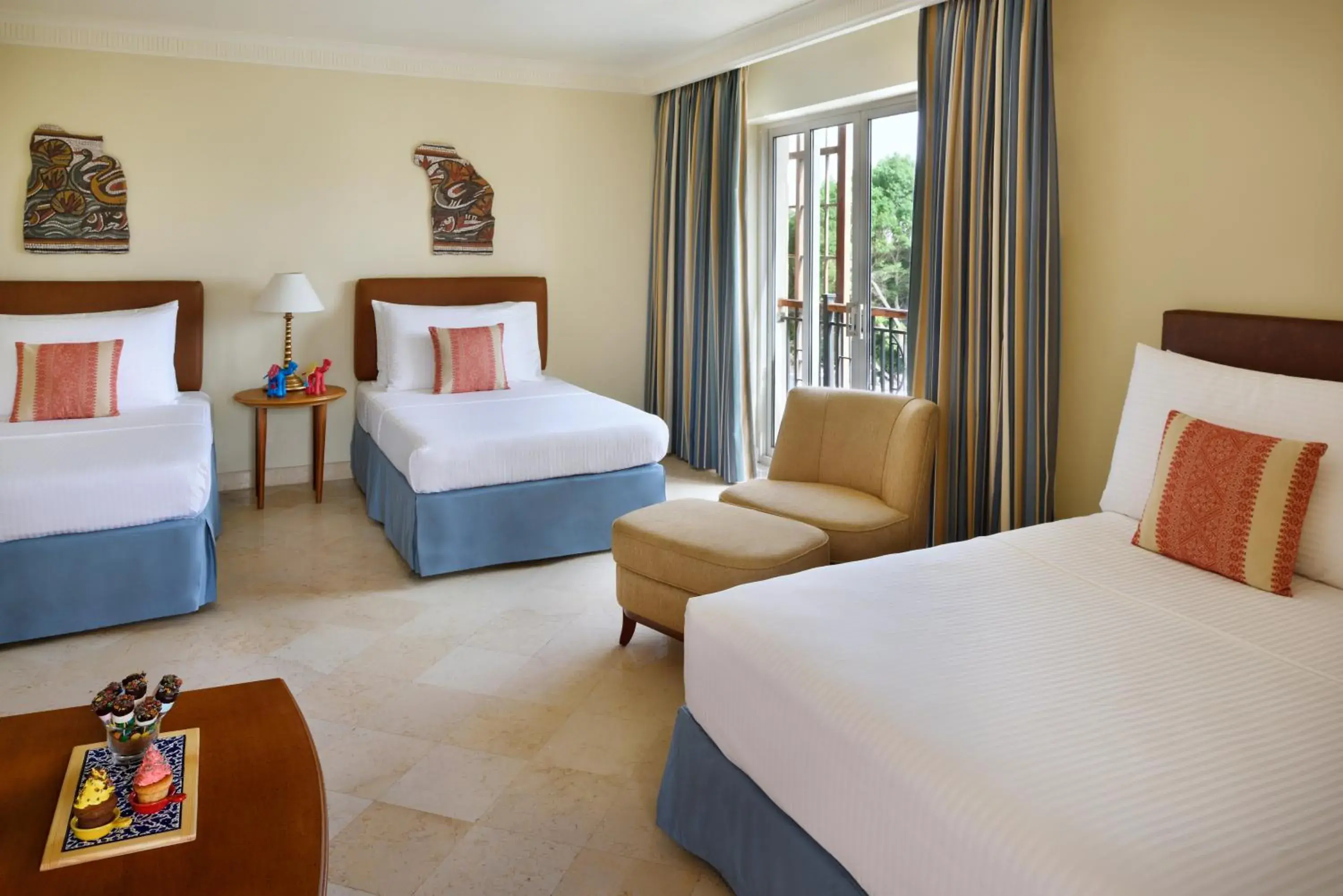 Bed in Movenpick Resort & Residences Aqaba