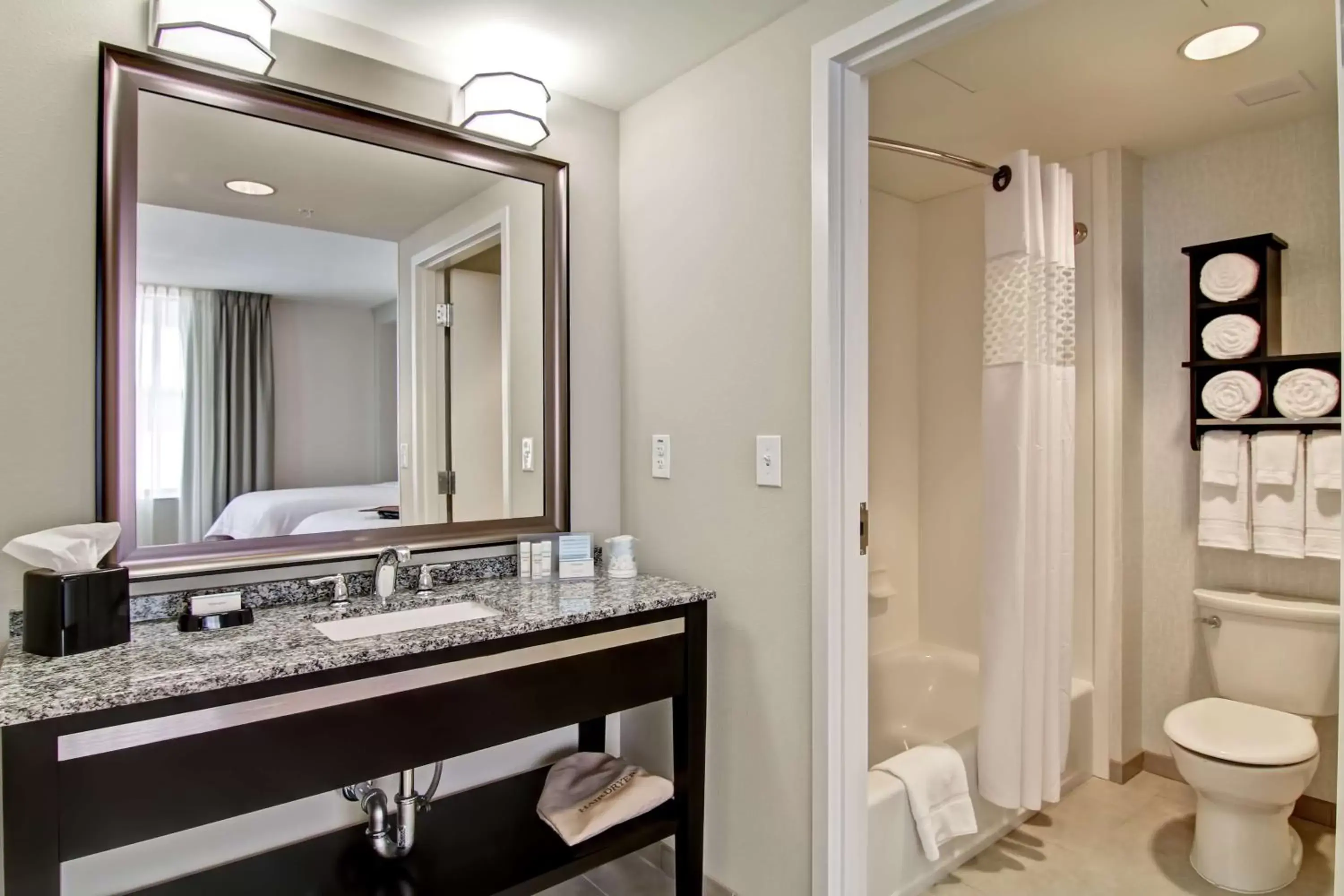 Bathroom in Hampton Inn and Suites Cincinnati - Downtown