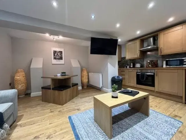 Living room, Seating Area in Goodramgate Apartments