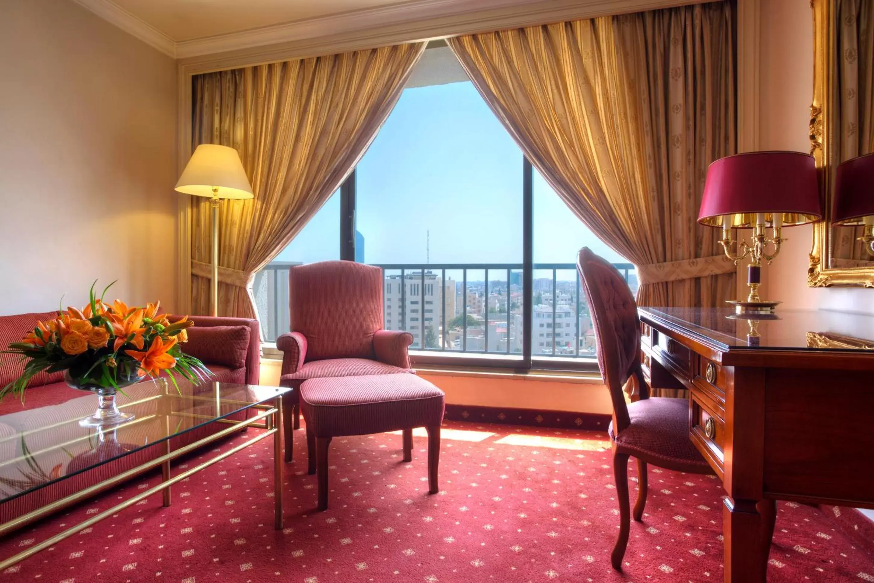 Seating Area in Regency Palace Amman