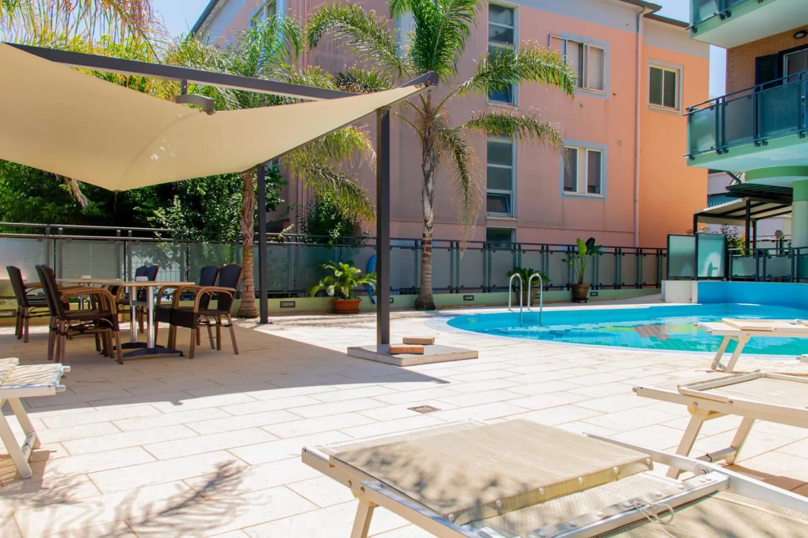 Pool view in Residence Playa