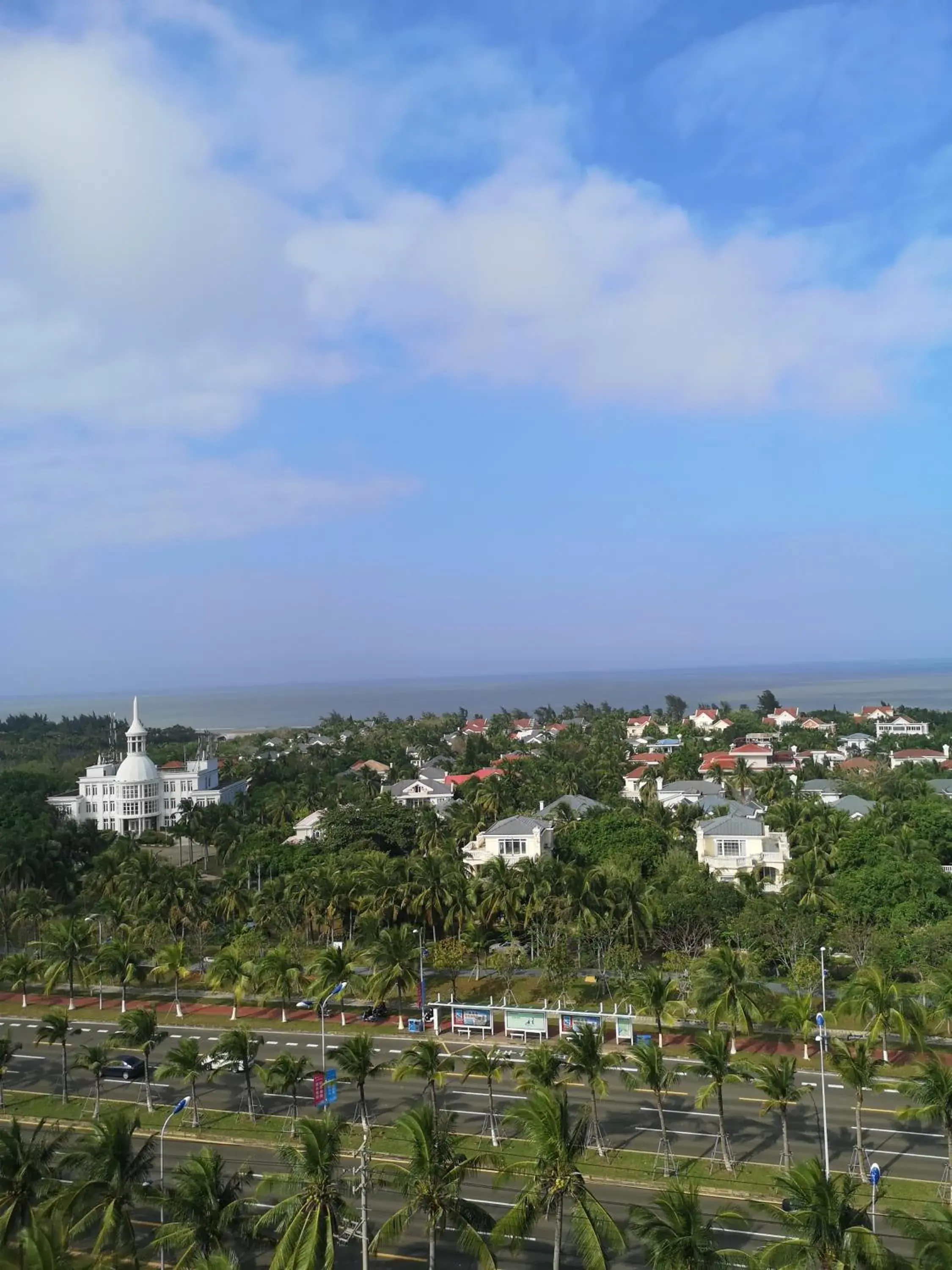 Balcony/Terrace, Bird's-eye View in Holiday Inn Express Haikou West Coast, an IHG Hotel