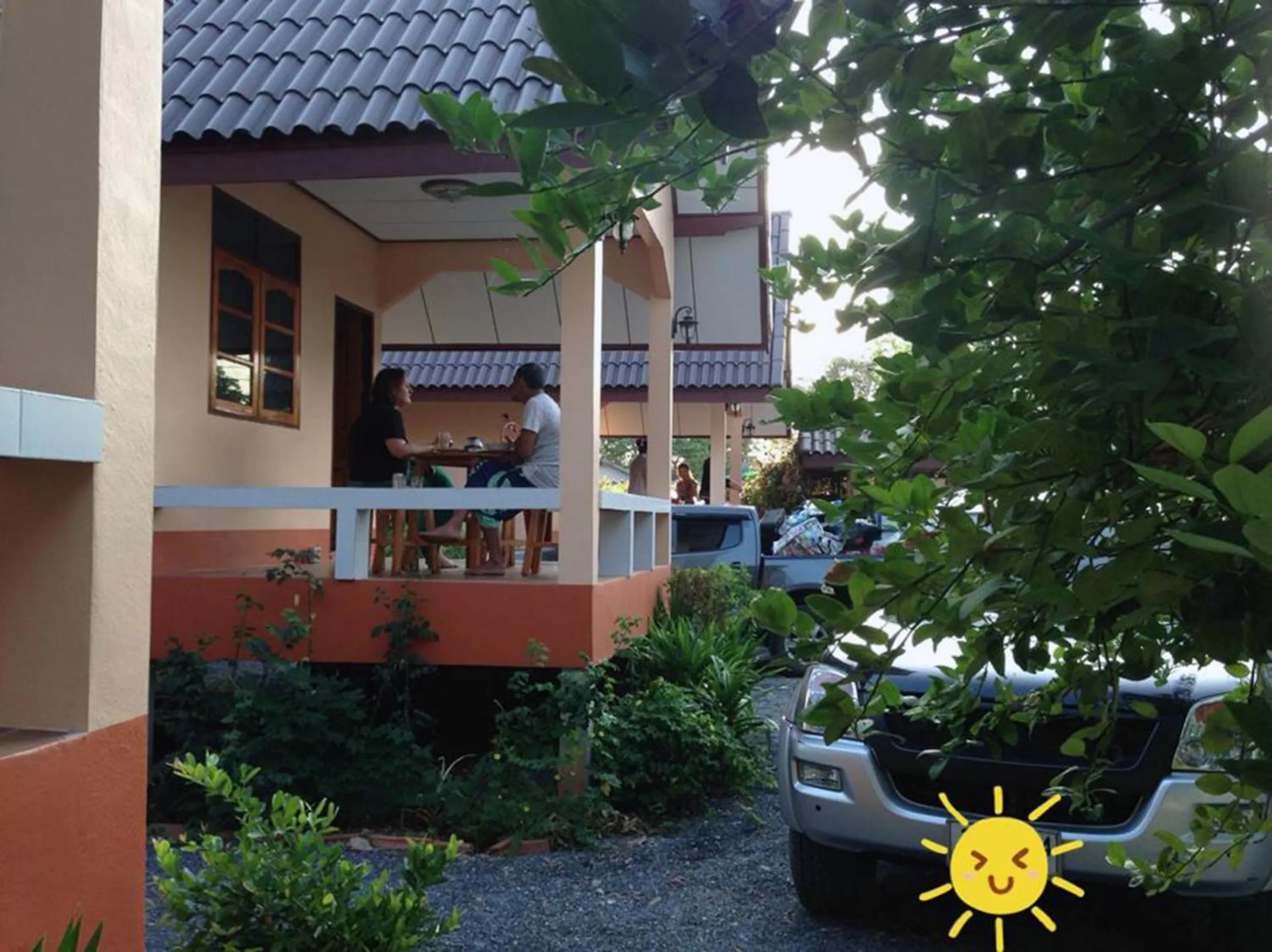 Balcony/Terrace in Chuanchom Resort