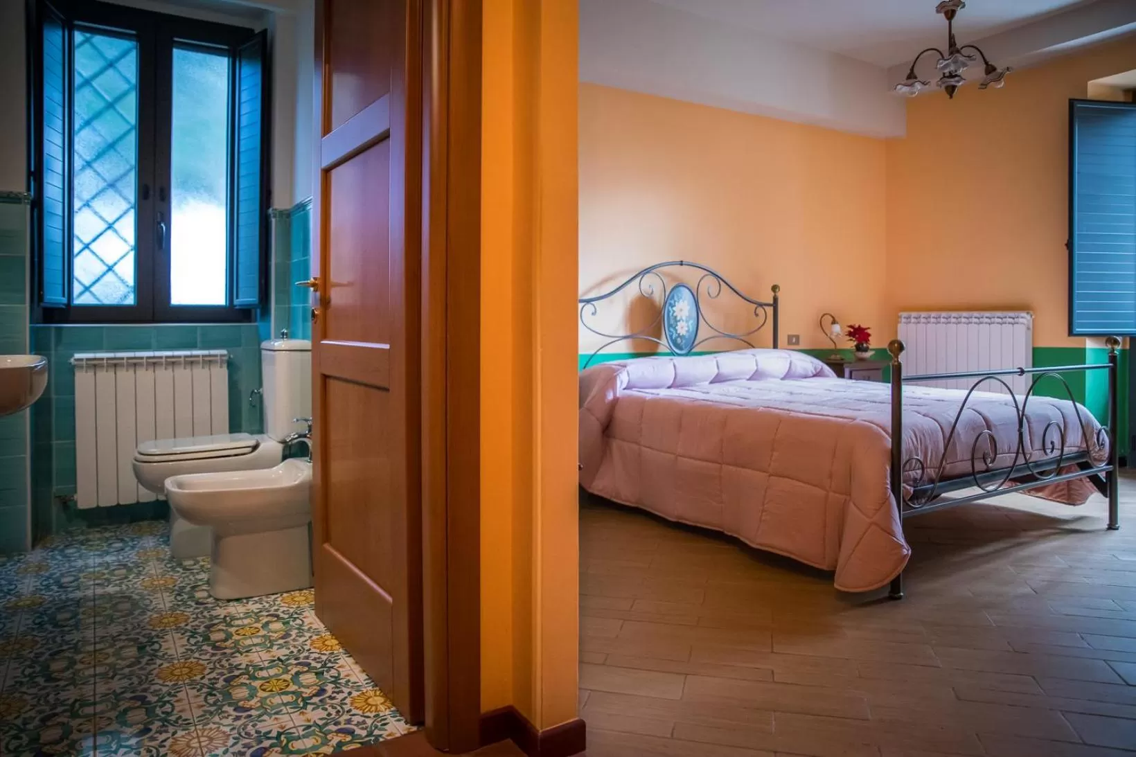 Bed in b&b Casa Alegría