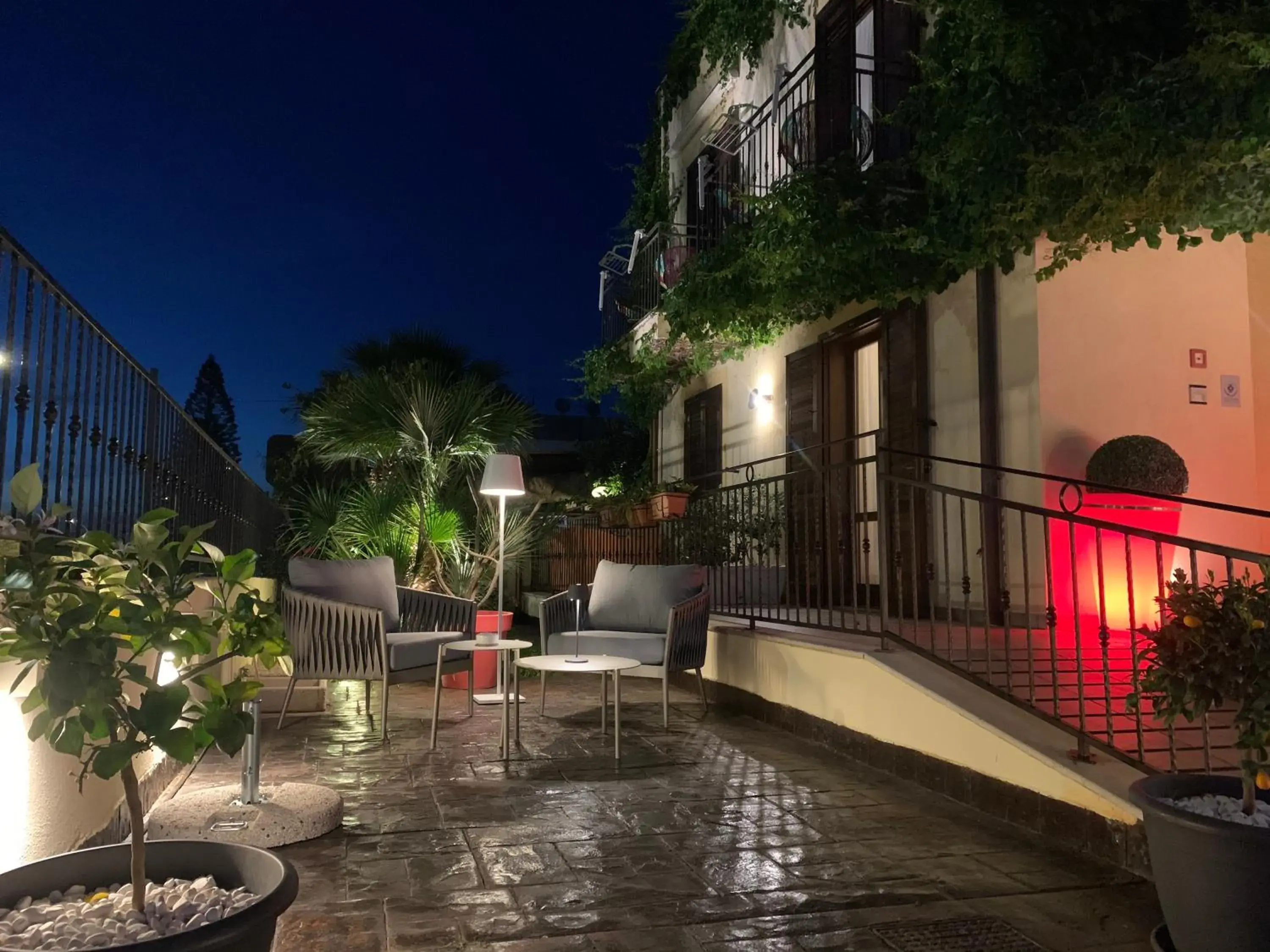 Patio, Swimming Pool in Hotel Iride by Marino Tourist