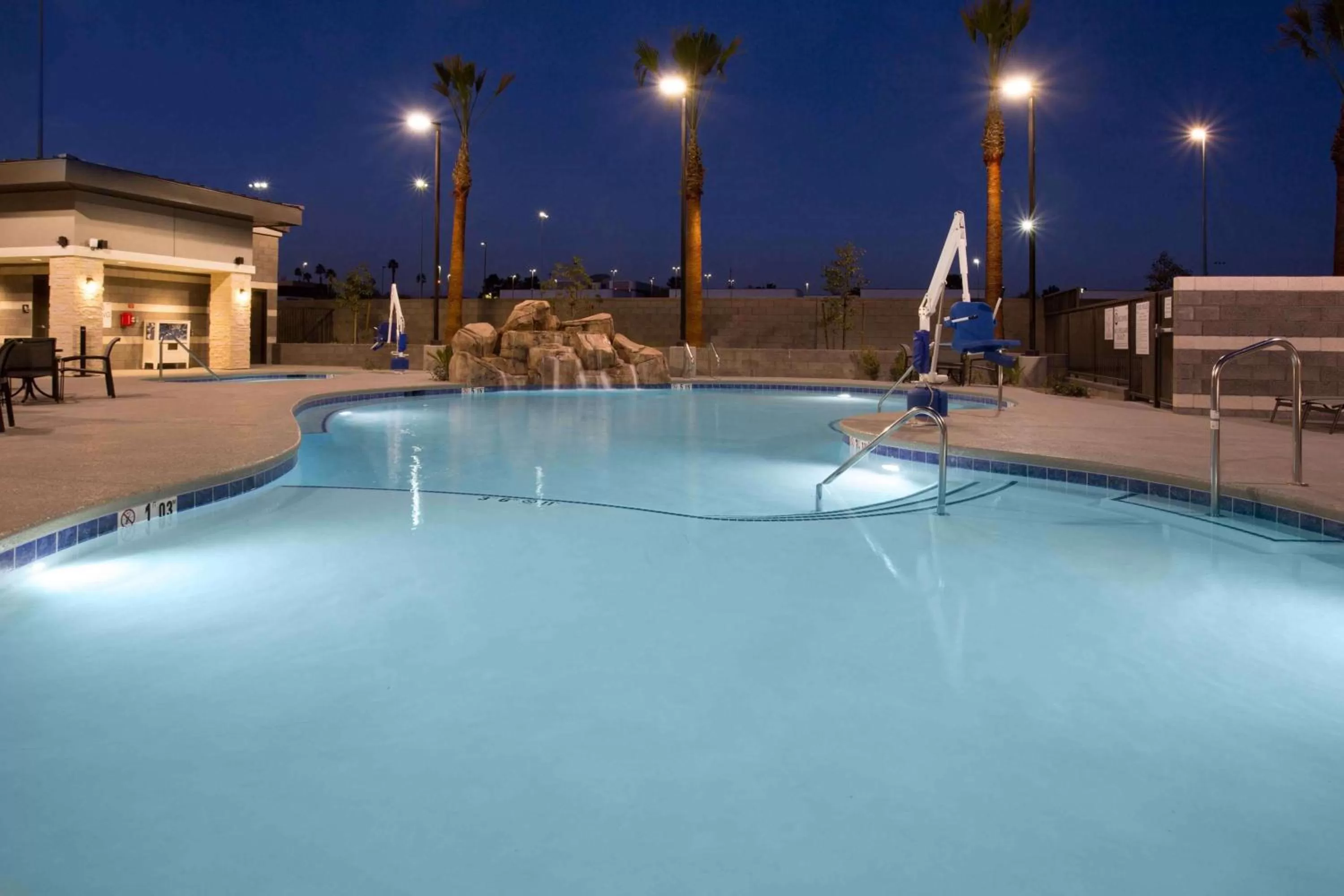 Pool view in Homewood Suites By Hilton Las Vegas City Center