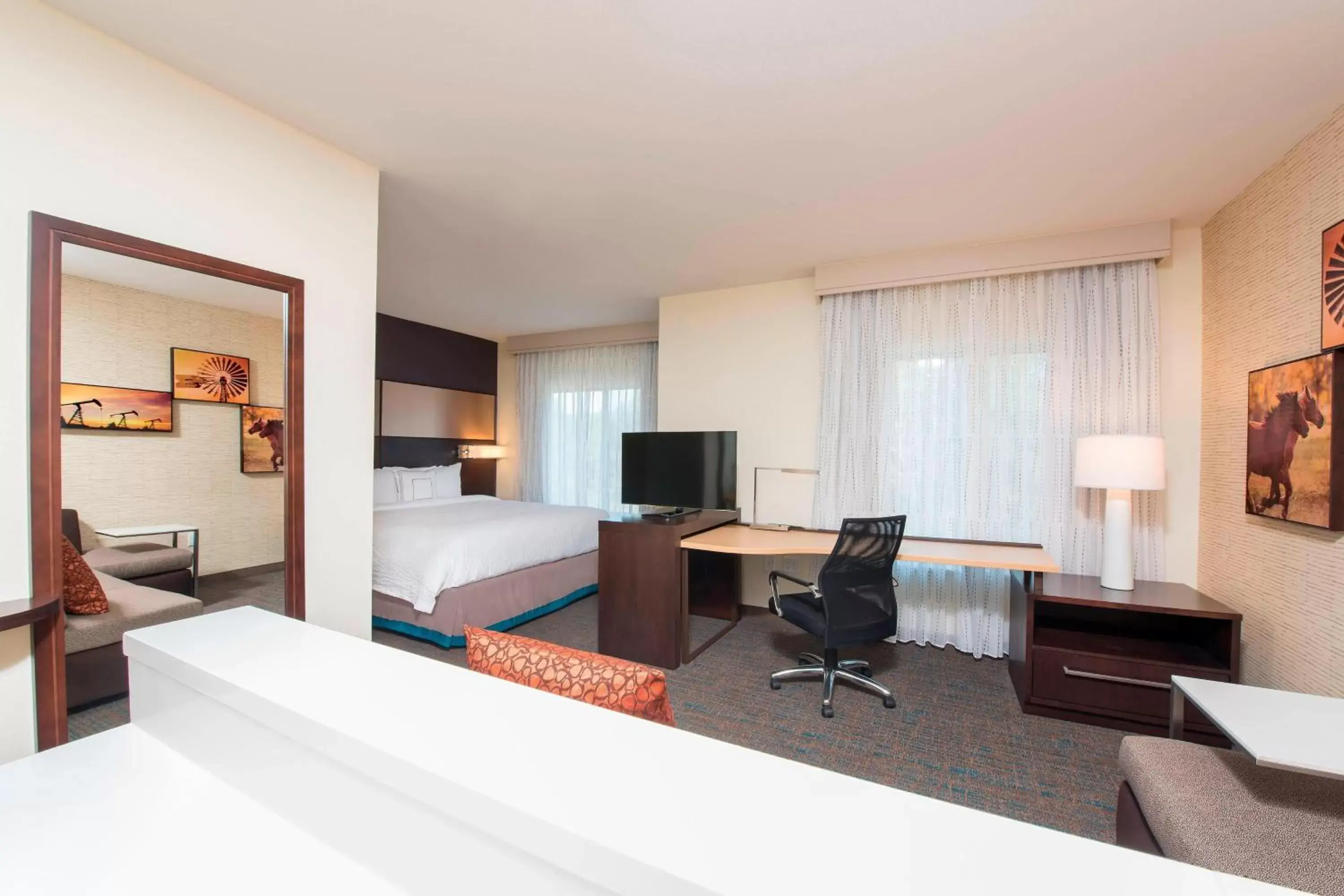 Photo of the whole room, Seating Area in Residence Inn by Marriott Houston Springwoods Village
