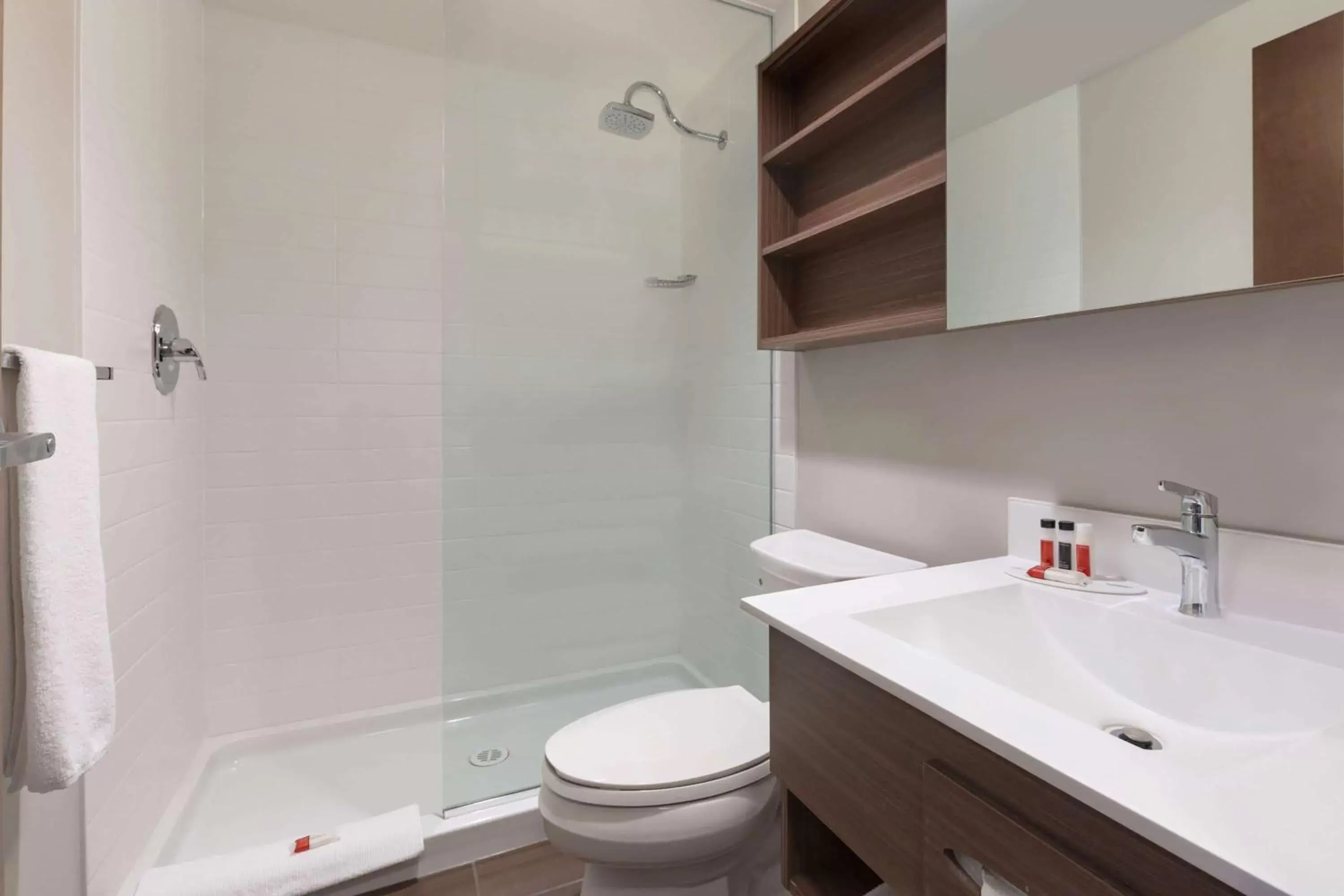 Bathroom in Microtel Inn & Suites by Wyndham Bonnyville