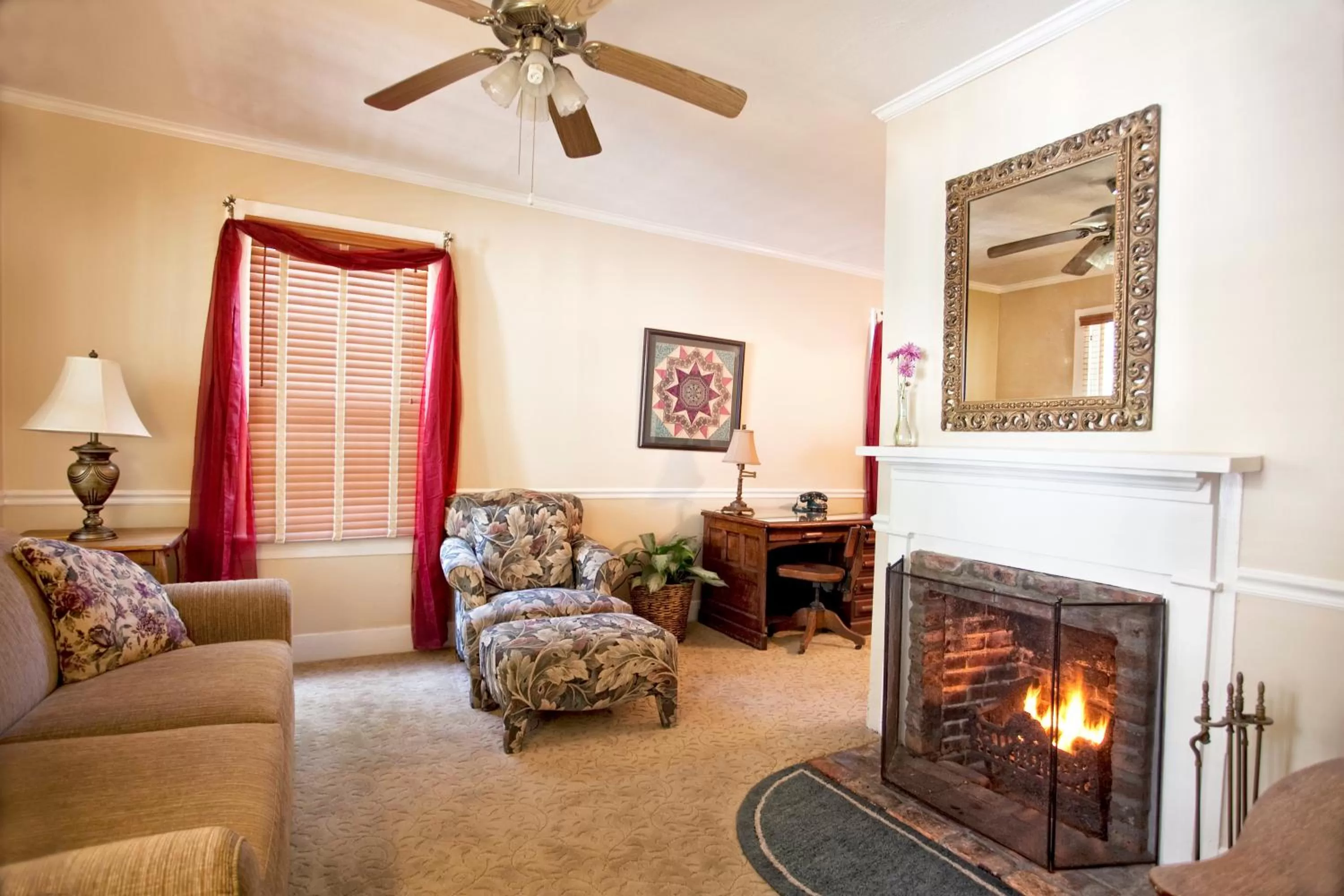 Decorative detail in St. Francis Inn - Saint Augustine