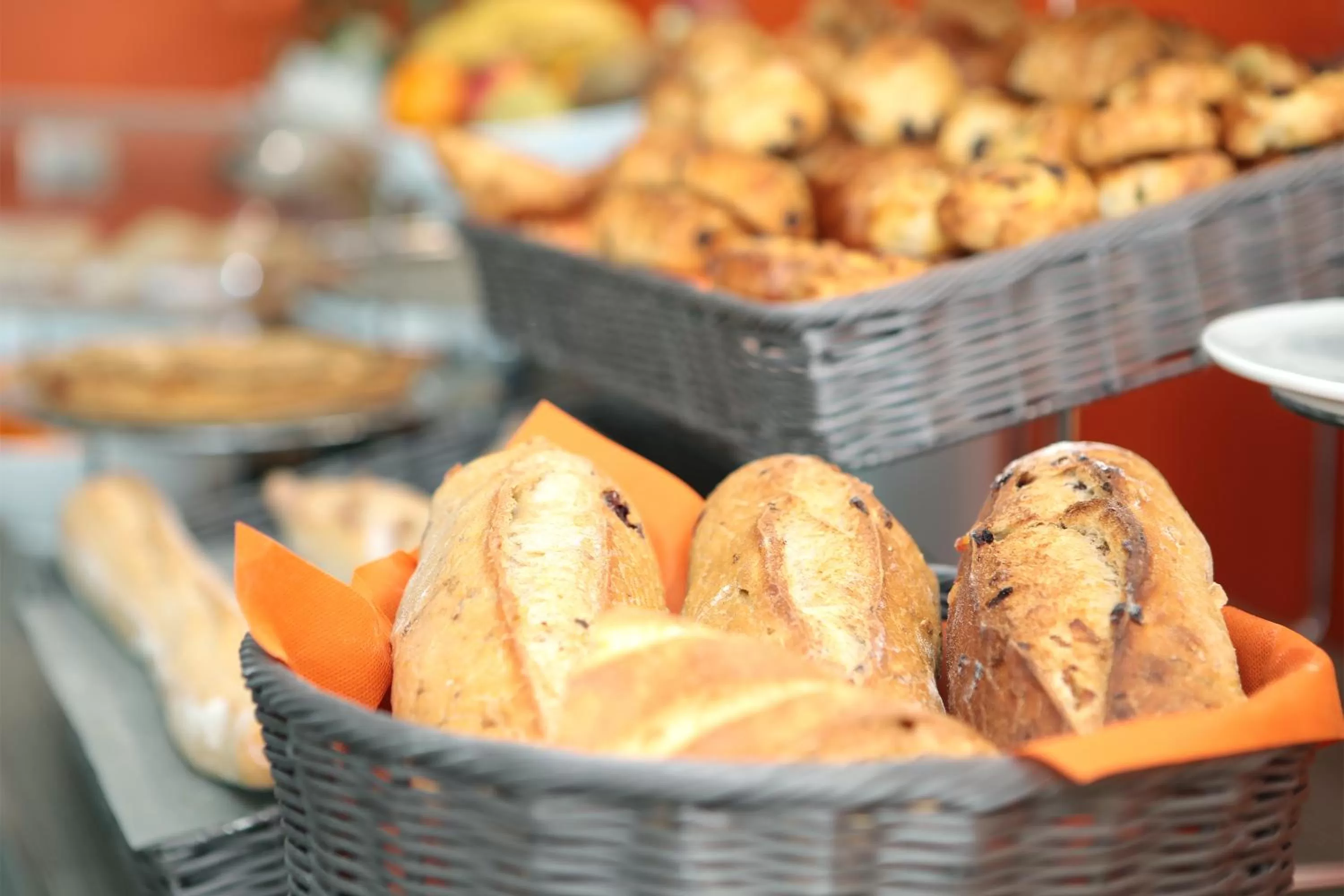 Buffet breakfast in Best Western Linko Aubagne