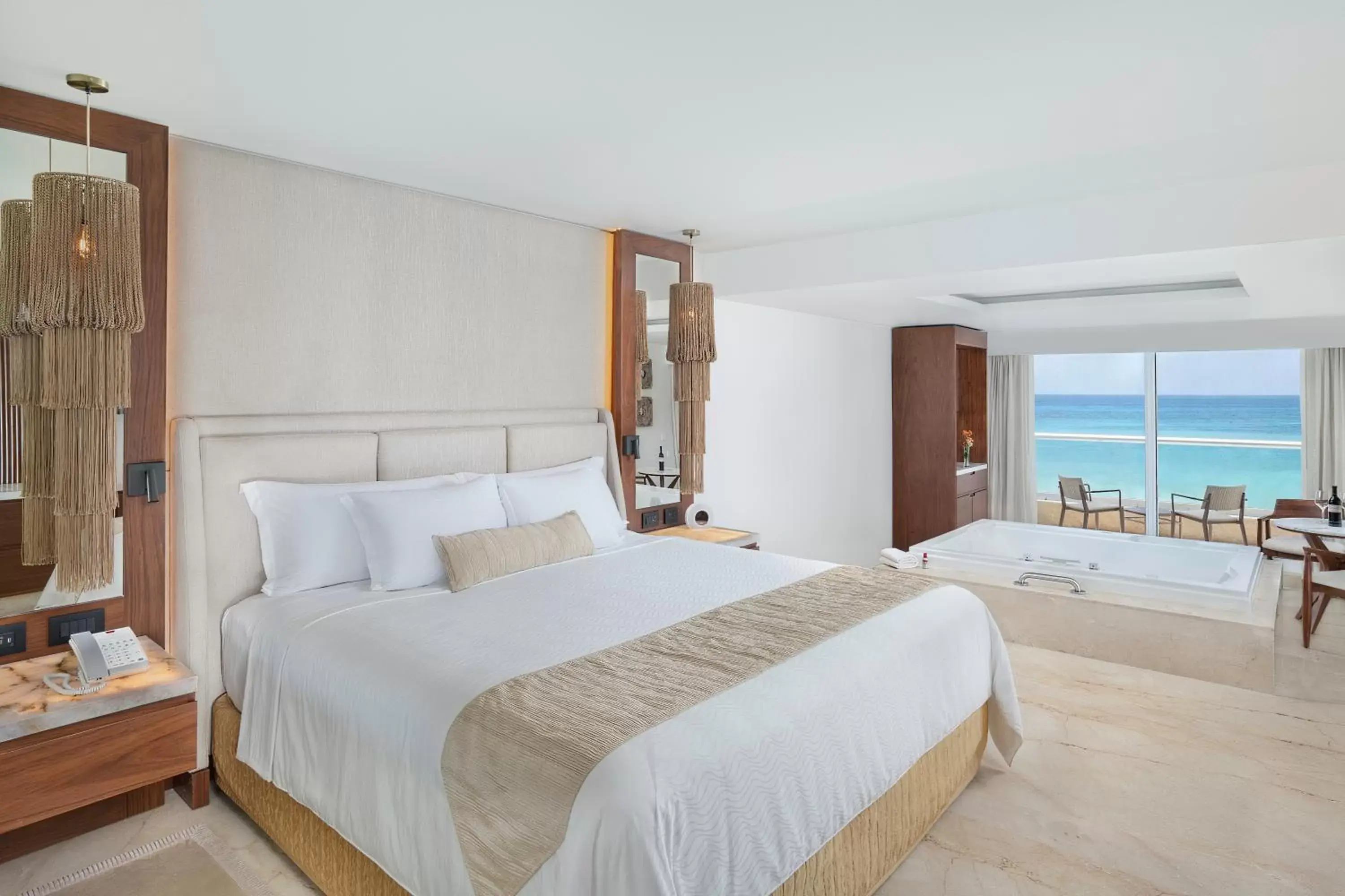 Junior Suite with Ocean View (2 Adults) in Sun Palace - All Inclusive Adults Only