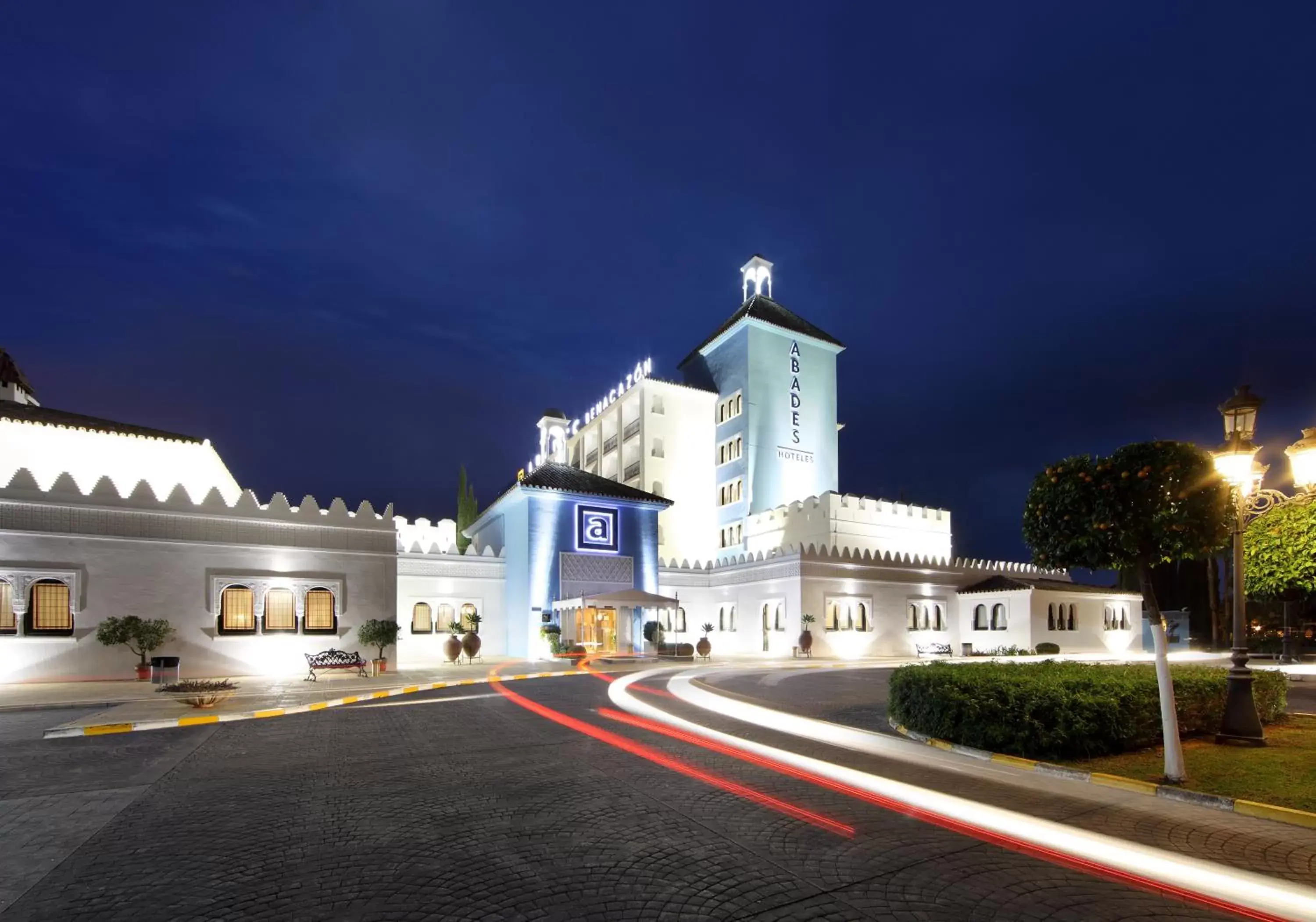 Facade/entrance, Property Building in Hotel Abades Benacazon