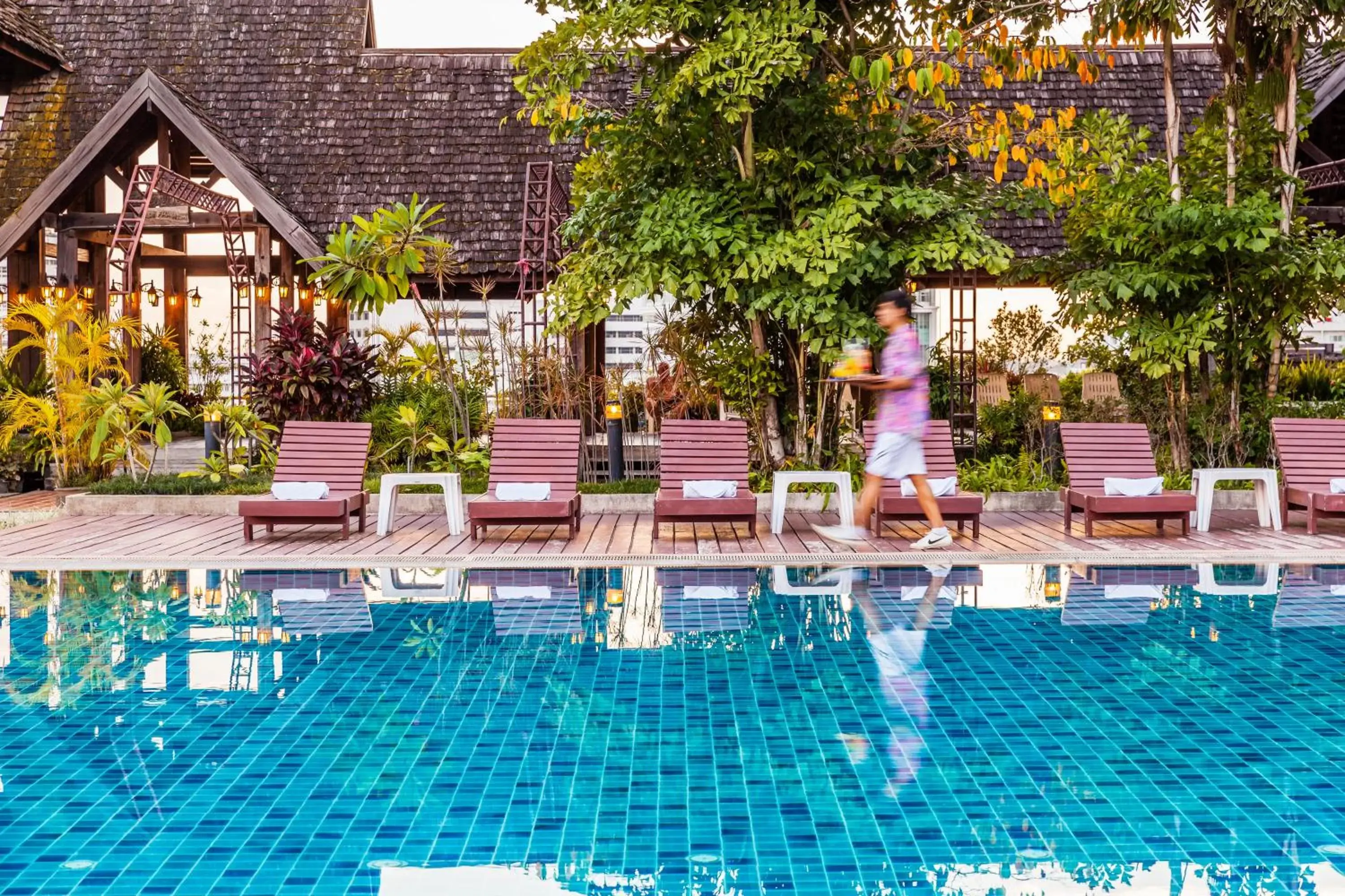 , Swimming Pool in Lotus Pang Suan Kaew Hotel