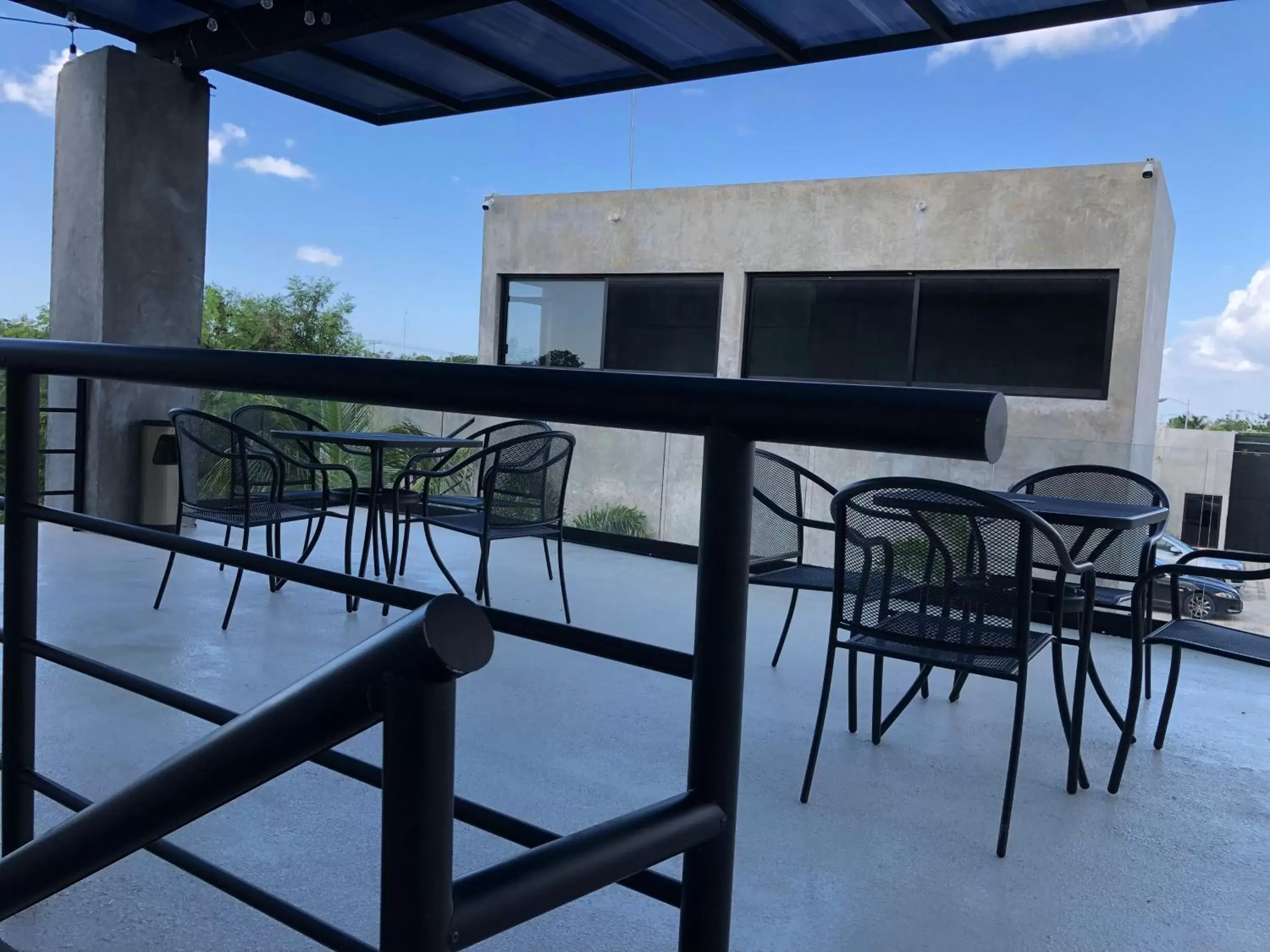 Patio, Balcony/Terrace in Hotel Suites La Negra Boutique