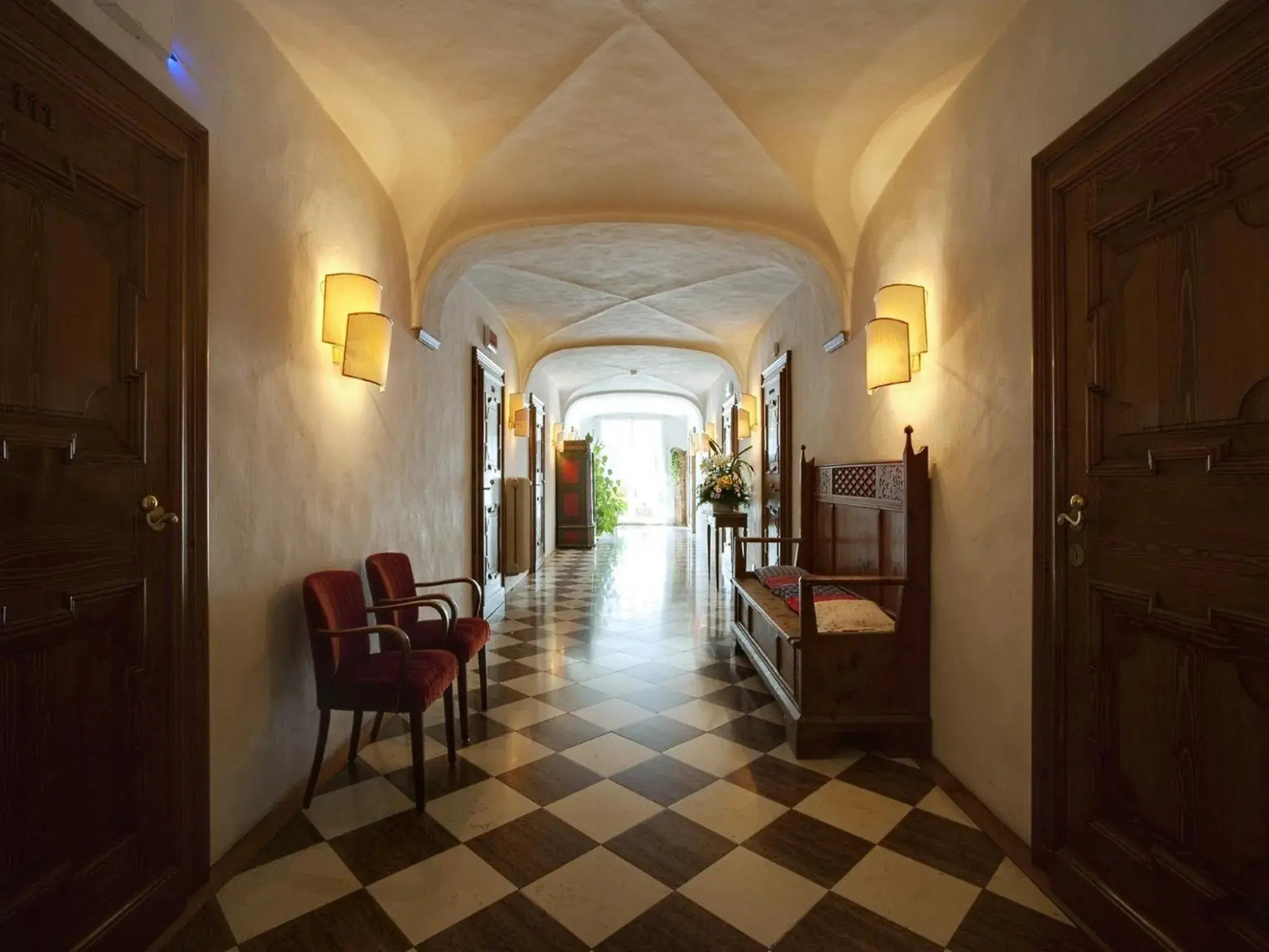 Lobby or reception in Hotel De La Poste