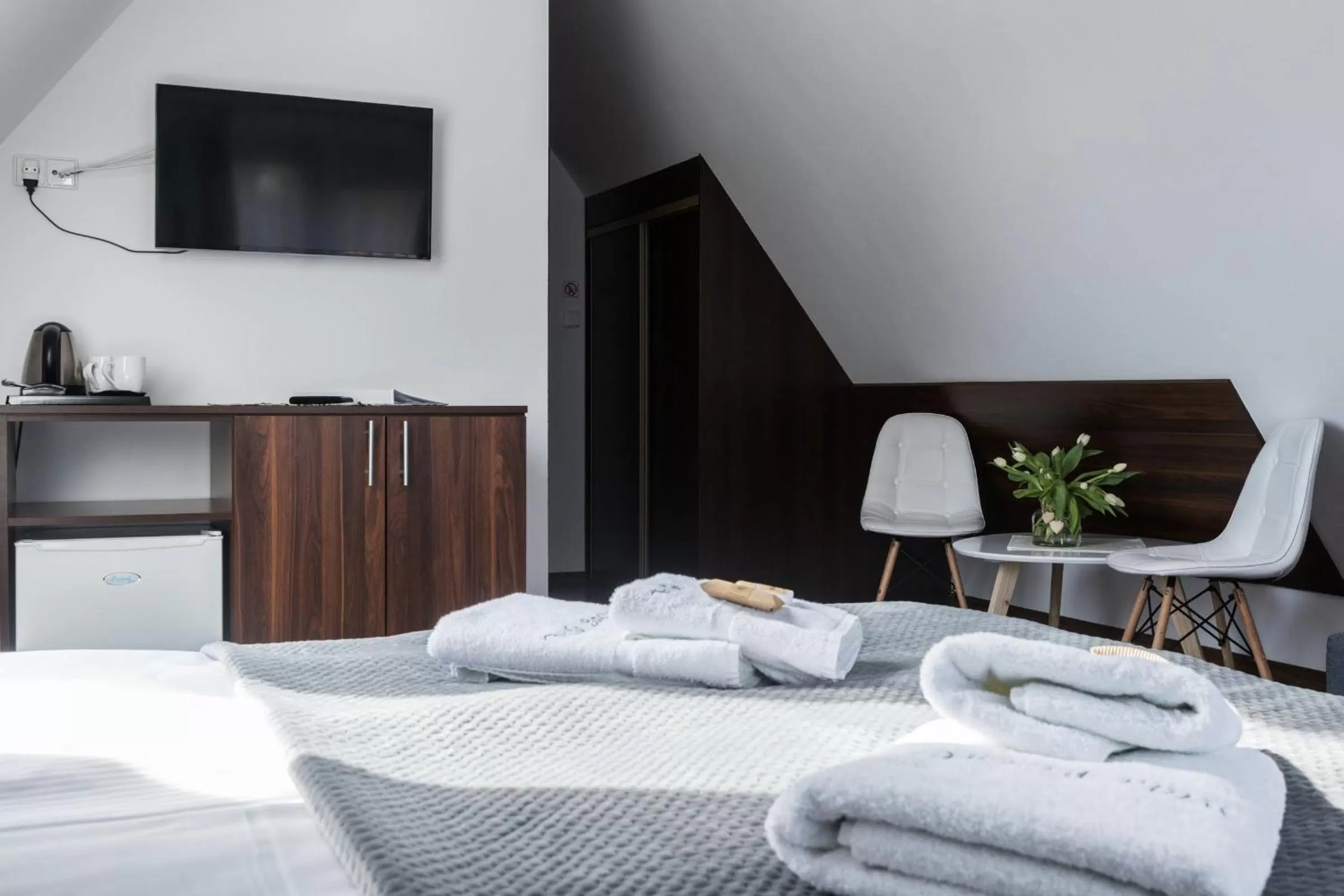 Bed in Willa Baciarka-basen, sauny i jacuzzi