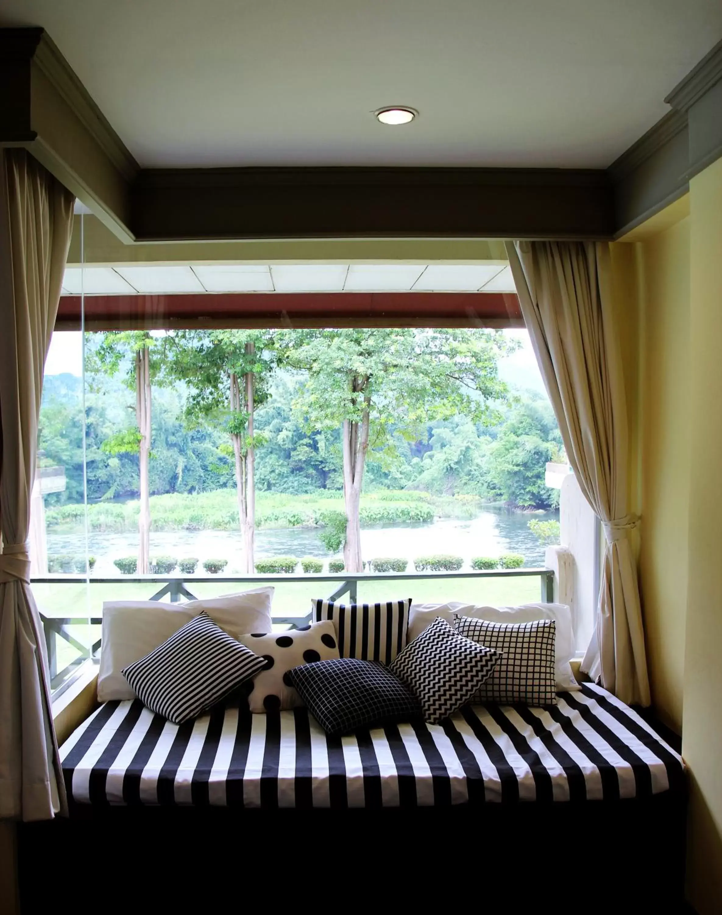 Decorative detail, Seating Area in Aekpailin River Kwai Resort