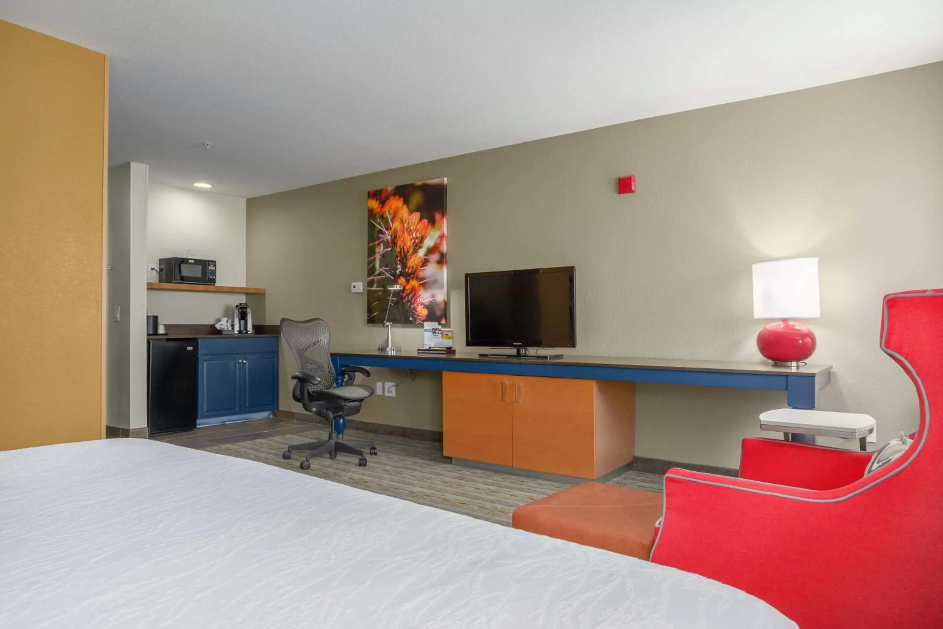 Bedroom, TV/Entertainment Center in Hilton Garden Inn Phoenix Airport