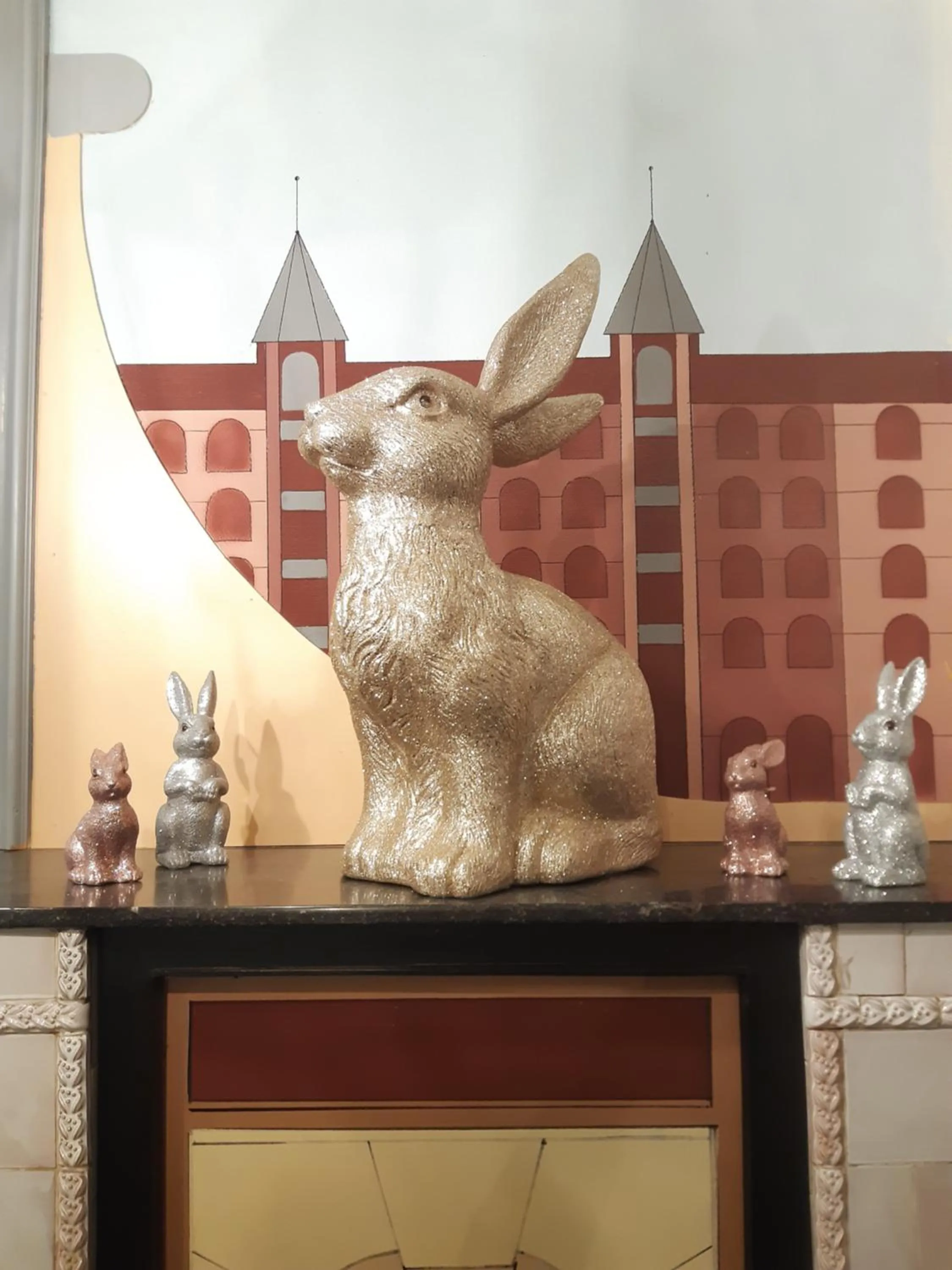 Decorative detail in Hotel Wagner im Dammtorpalais