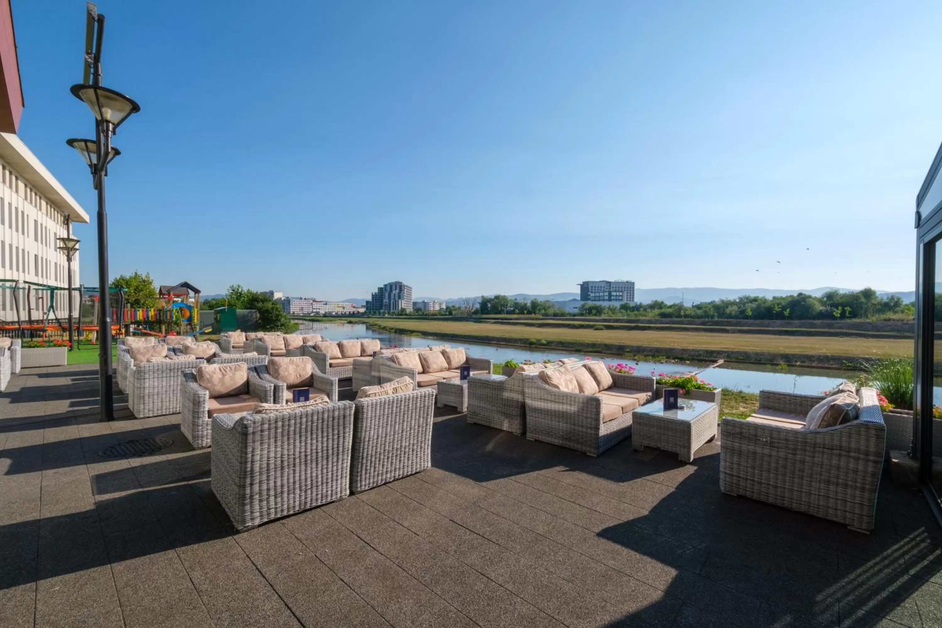 Garden in Malak Regency Hotel