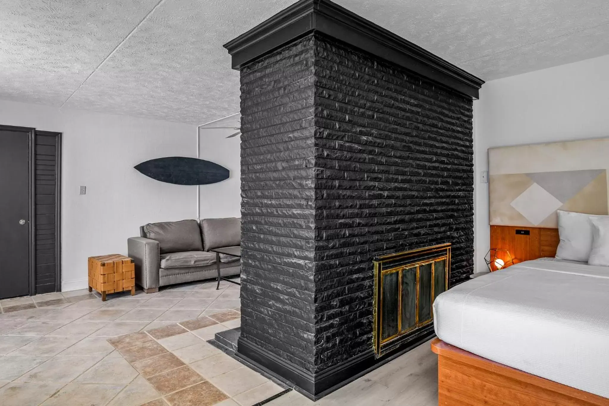 View (from property/room), Bed in The Beverley Beach House View (from property/room), Bed in The Beverley Beach House