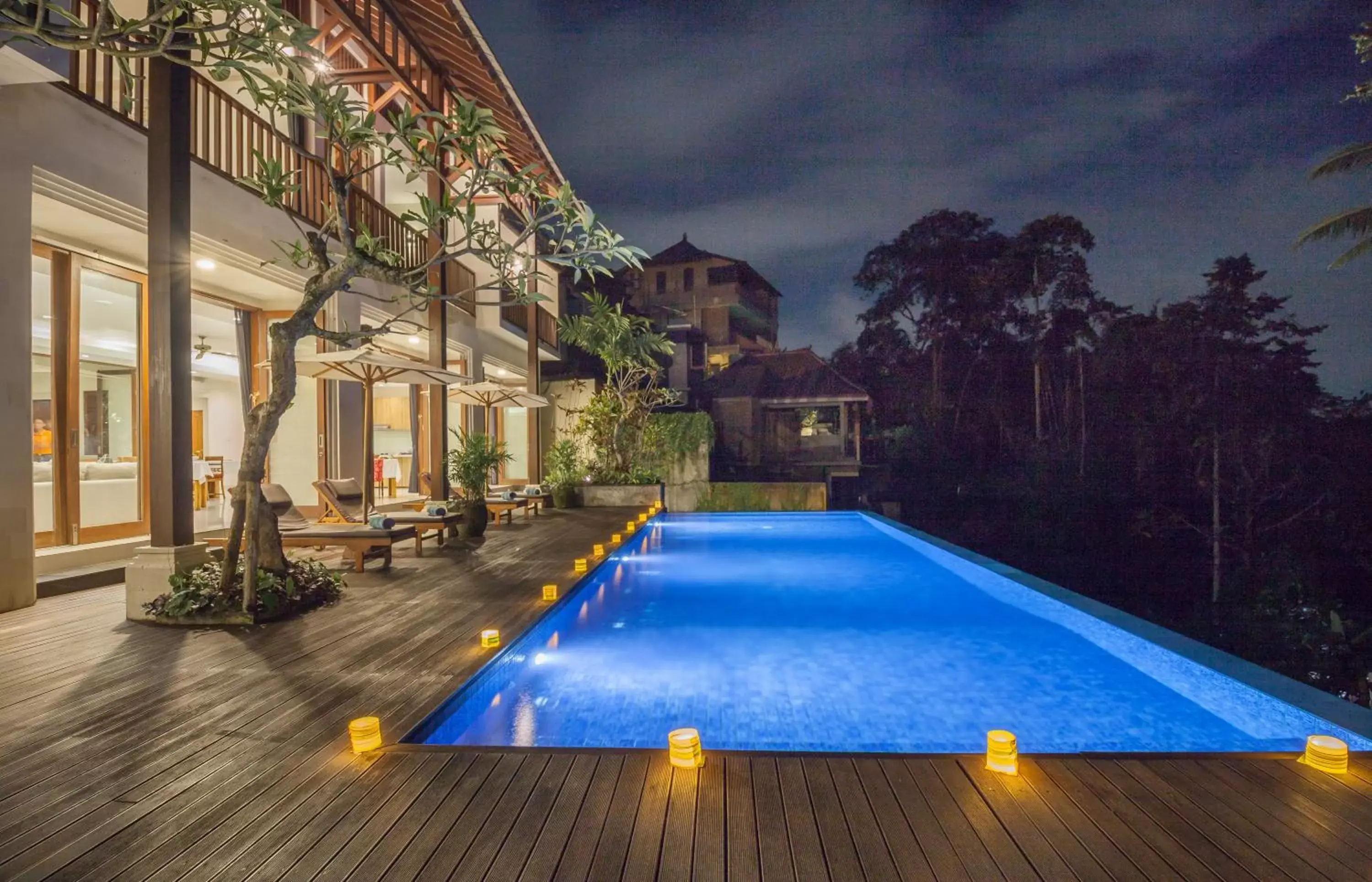 Pool view, Swimming Pool in River Sakti Ubud by Prasi