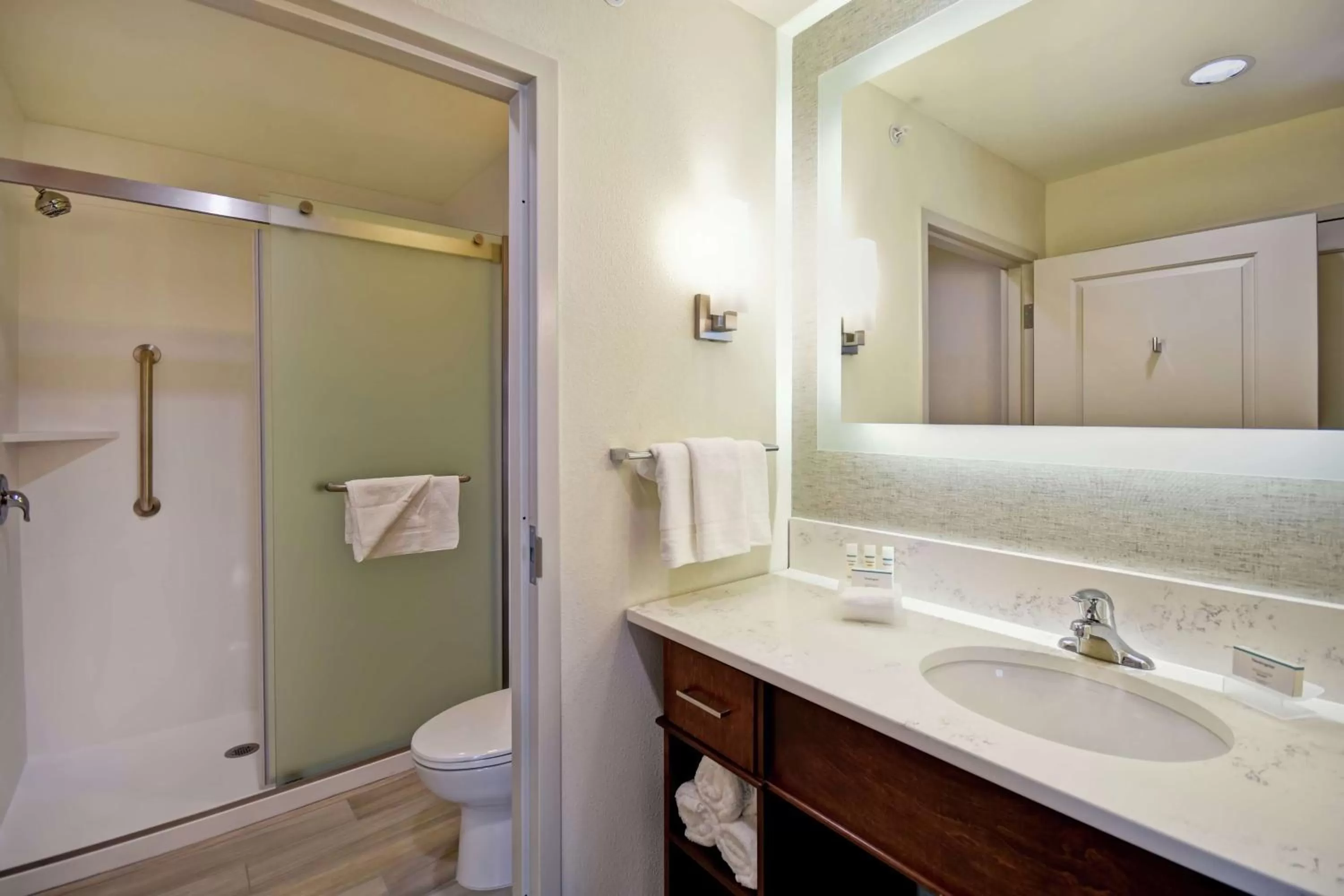 Bathroom in Homewood Suites By Hilton Salt Lake City Airport