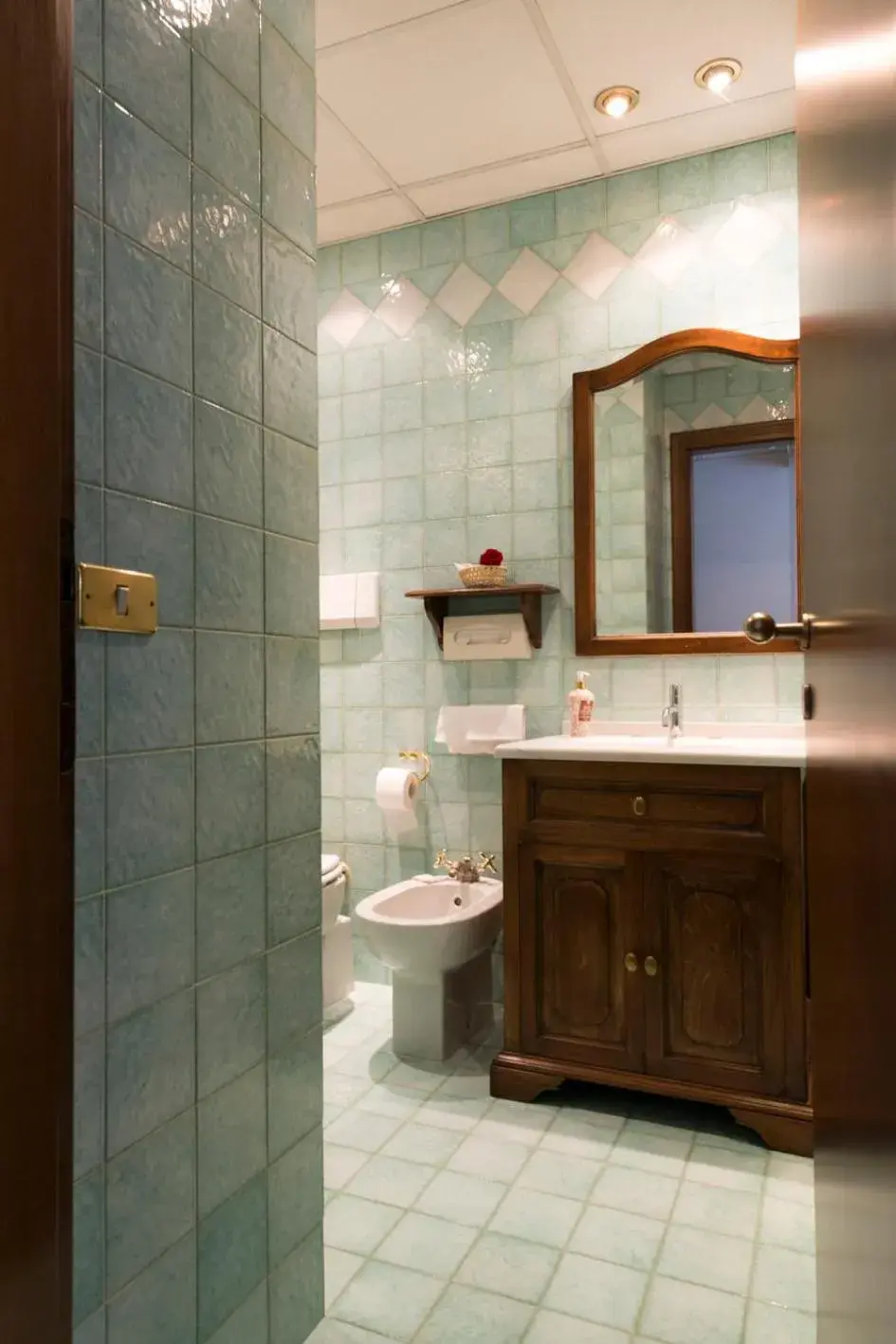 Bathroom in Relais Leon d'Oro